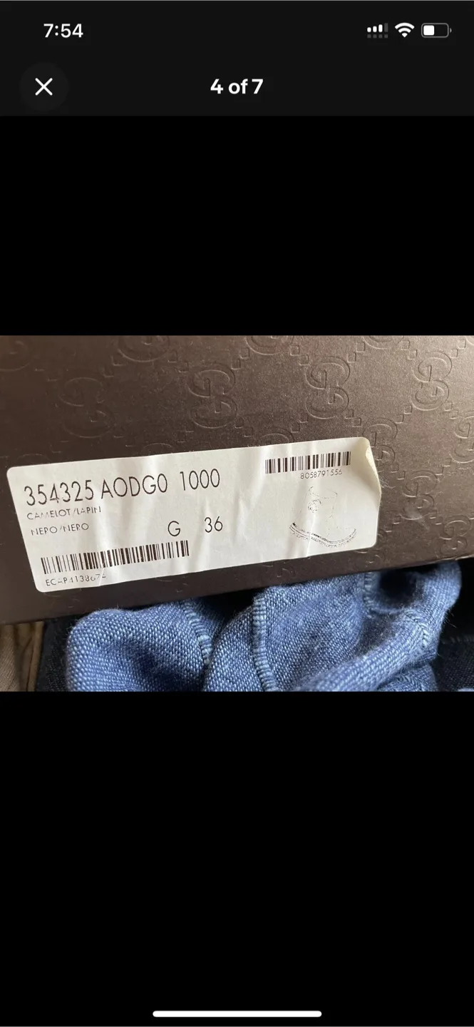 Gucci Winer Boots AODGO Women's Size 36 image indicator(4)