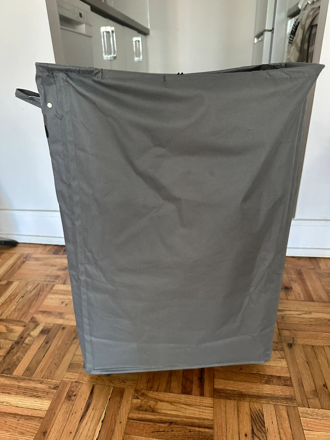 Grey Laundry Basket