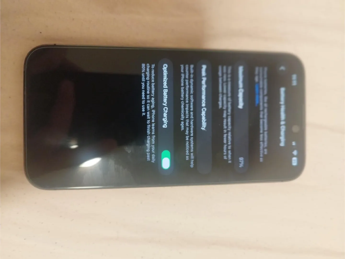 iPhone 14 Pro max- 95% Battery Health image indicator(3)