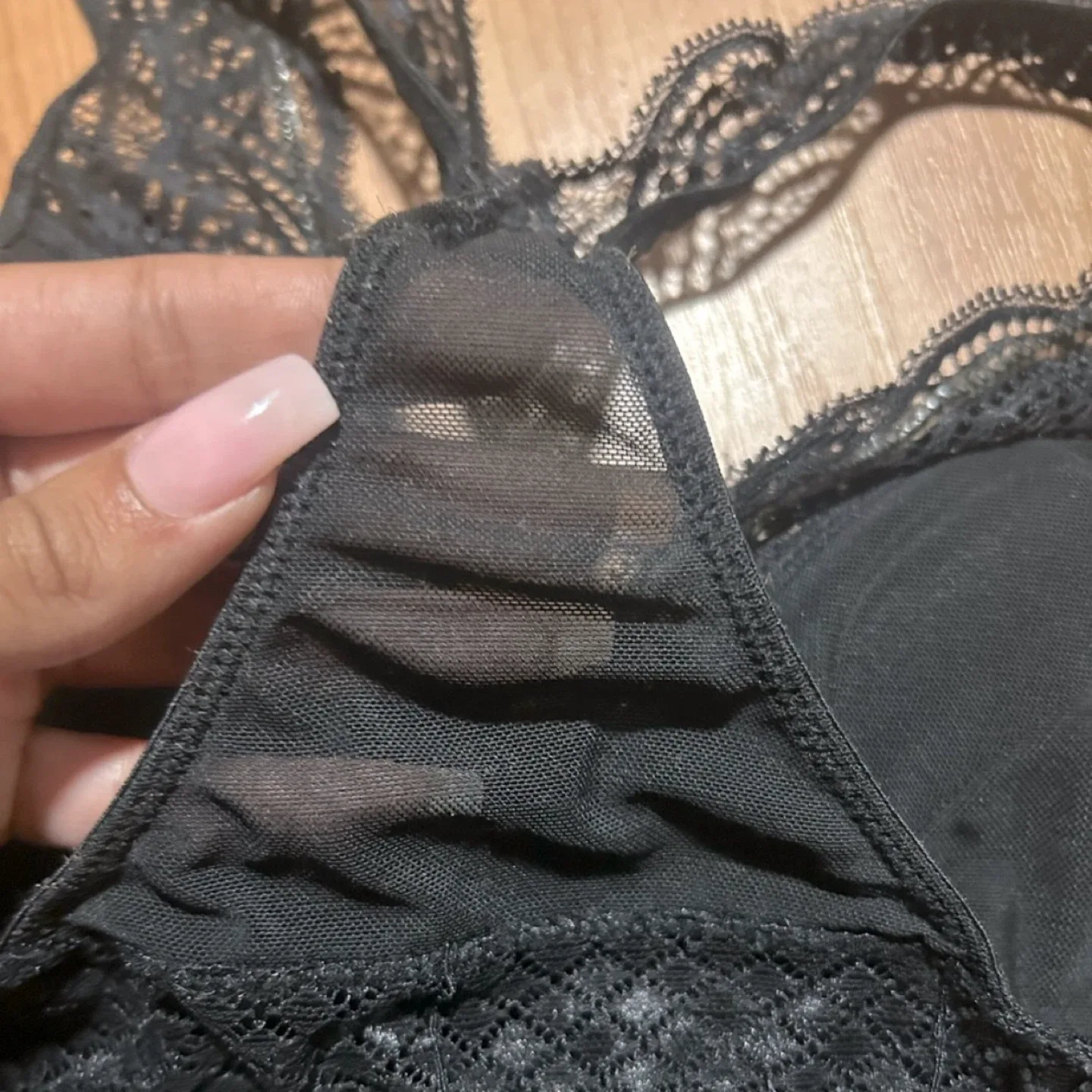 Dynamite Black Lace Bralette - Size S image indicator(2)