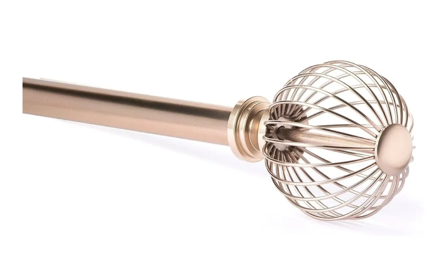 Umbra Cappa Cage Curtain Rod - Nickel Finish image indicator(3)