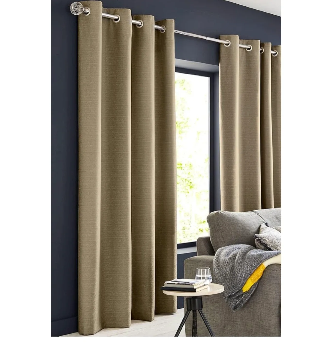 Umbra Cappa Cage Curtain Rod - Nickel Finish thumbnail