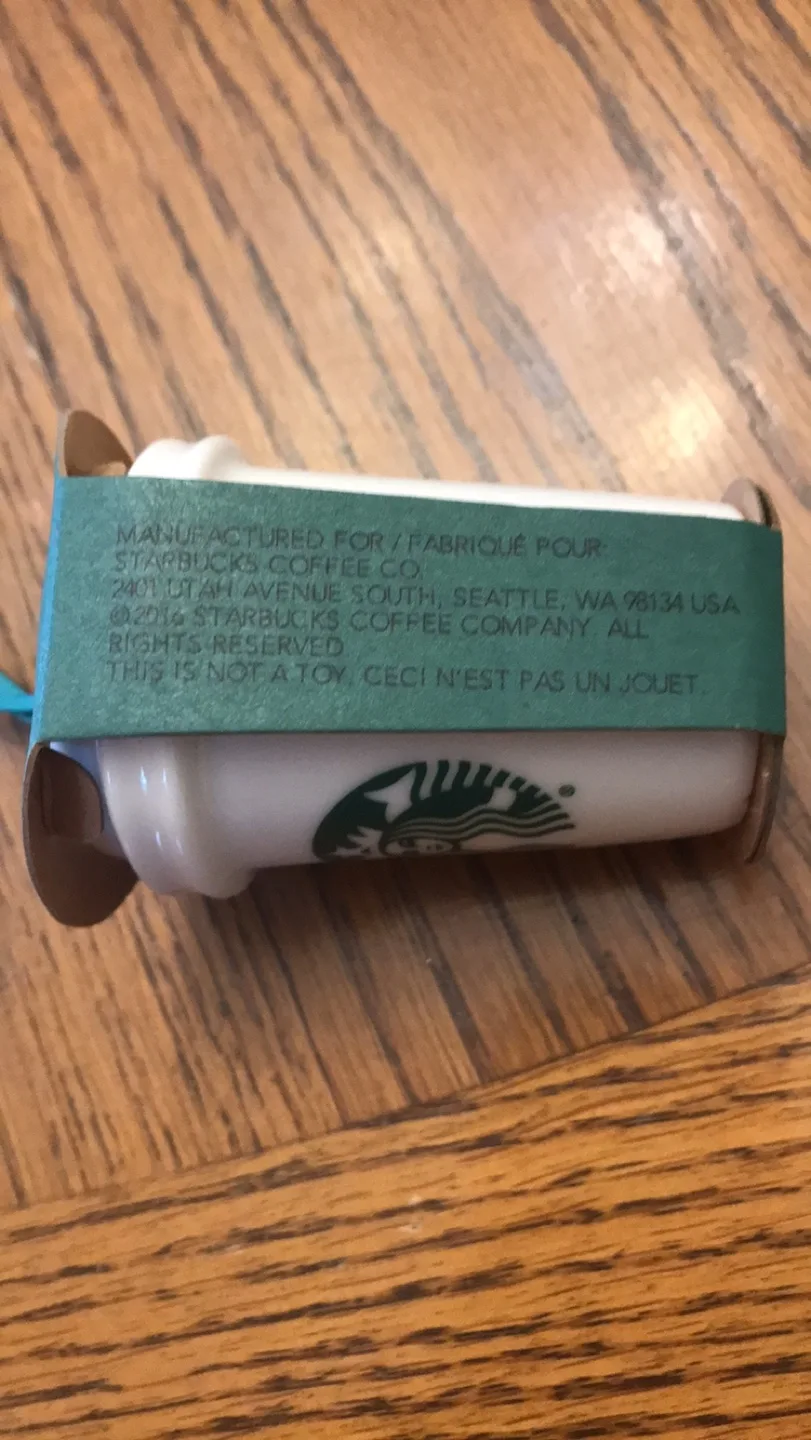Starbucks Ornament - New in Box image indicator(3)