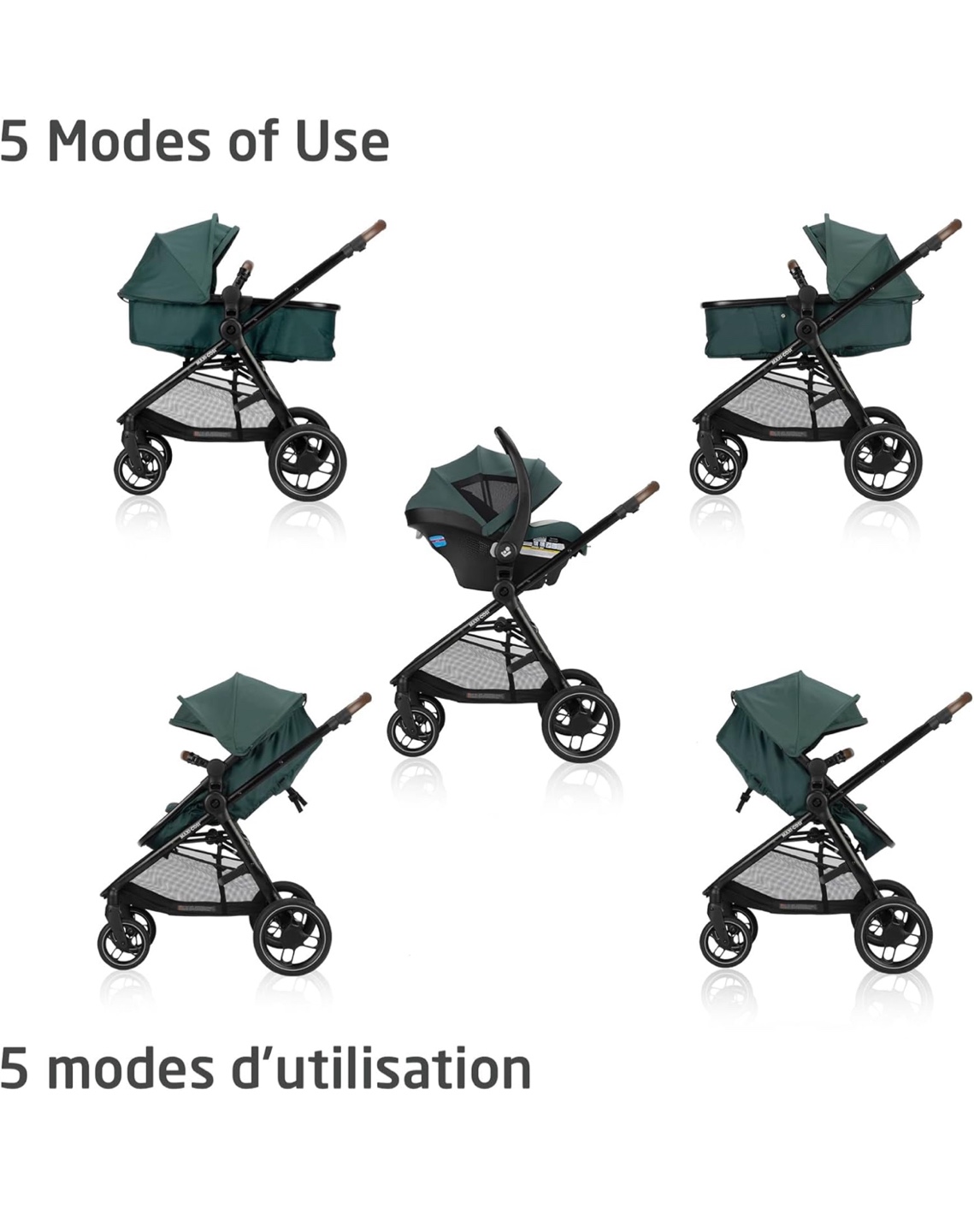 Maxi-Cosi Zelia Luxe 5-in-1 Modular Travel System - photo 2