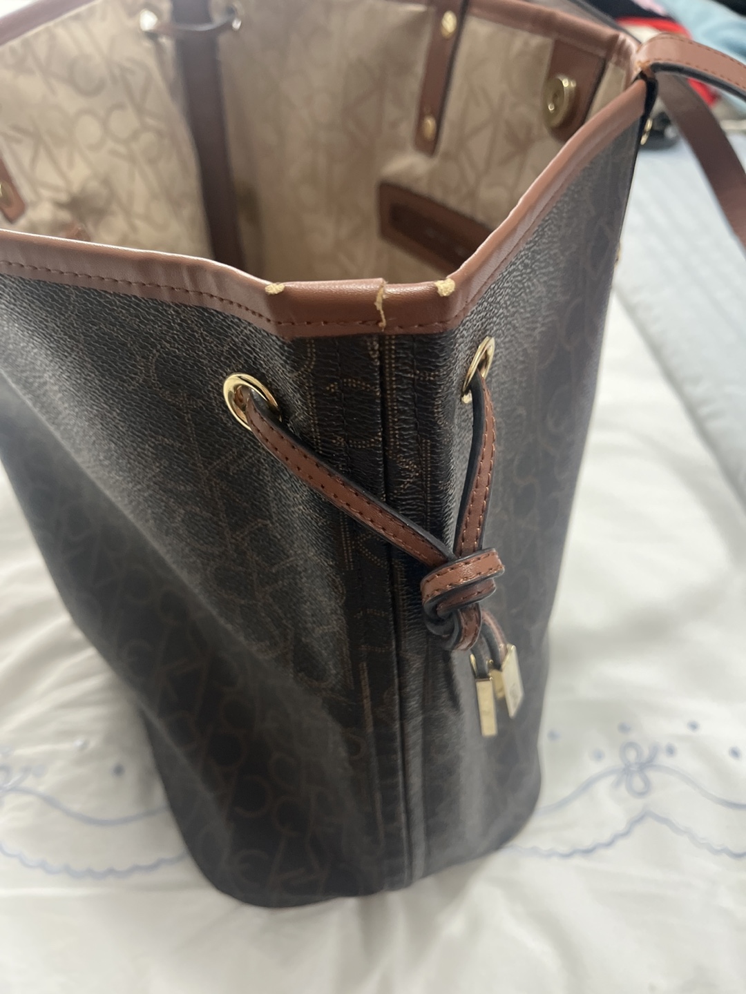 Calvin Klein Brown Tote Bag - photo 5