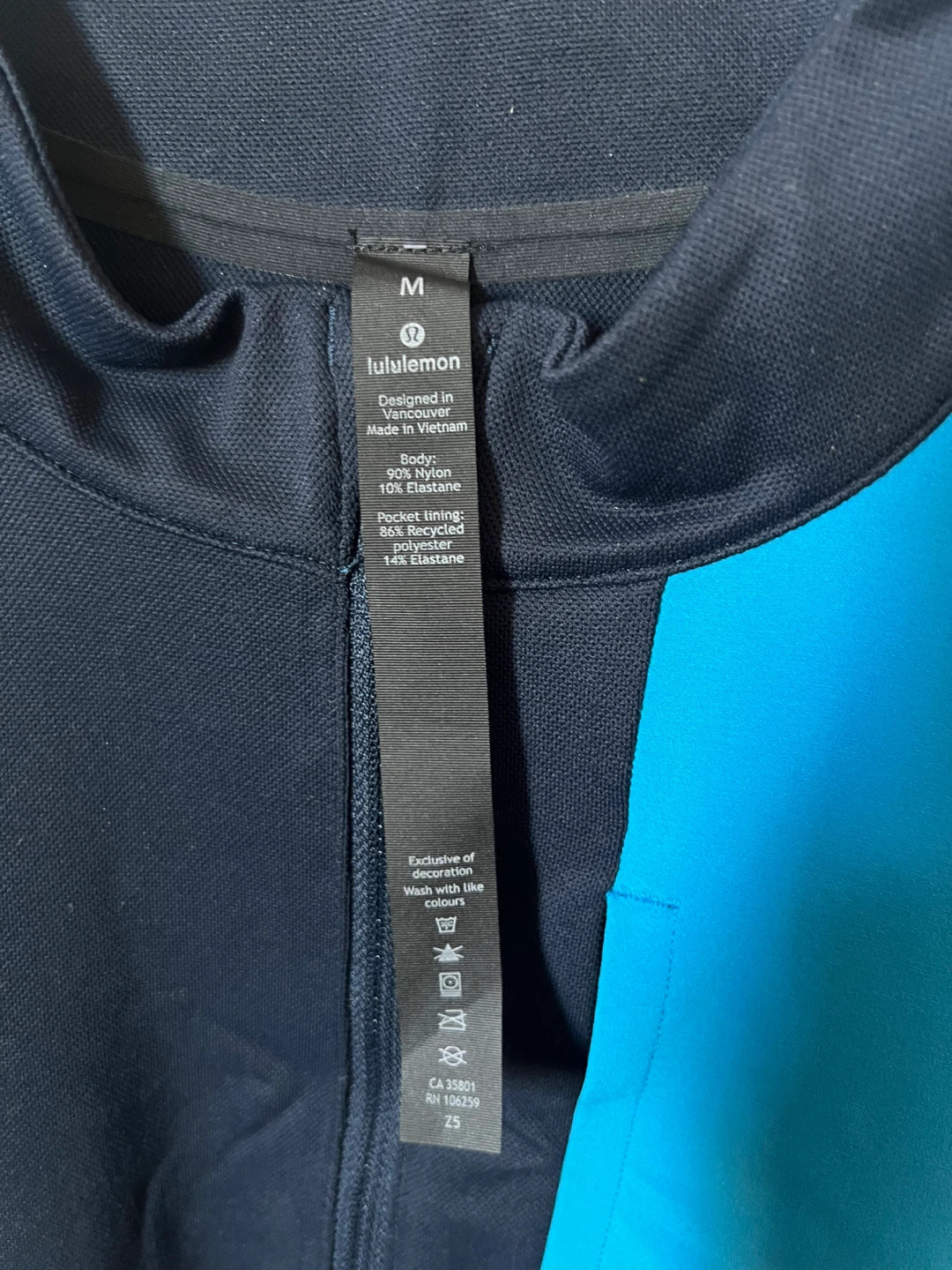 Lululemon Division 1/2 Zip - Size M - photo 4