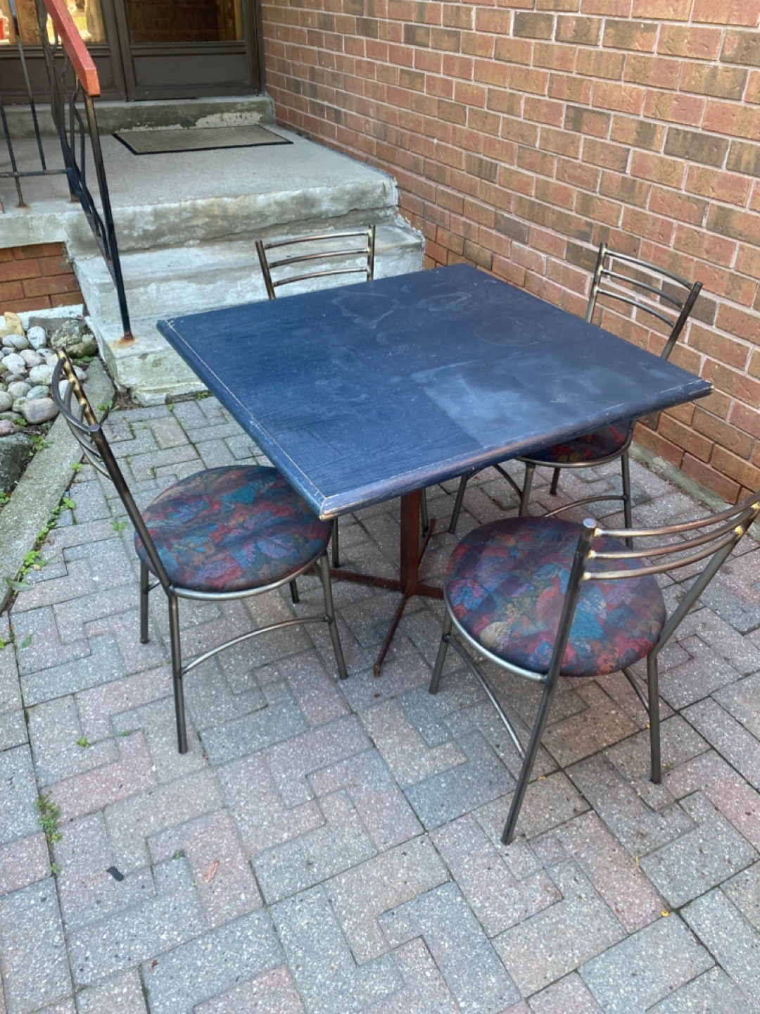 Dining Table Set with 4 Chairs