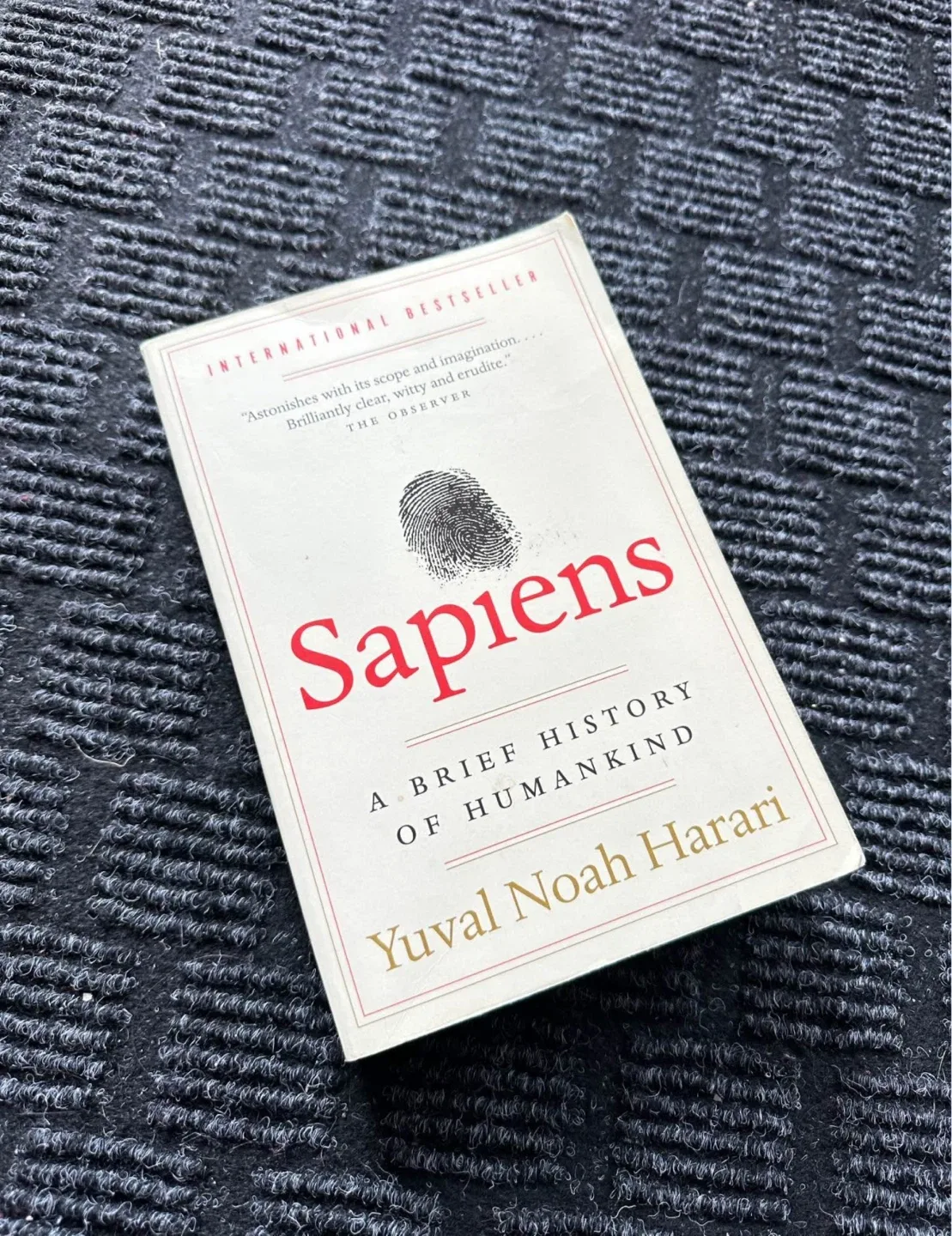 Sapiens by Yuval Noah Harari thumbnail