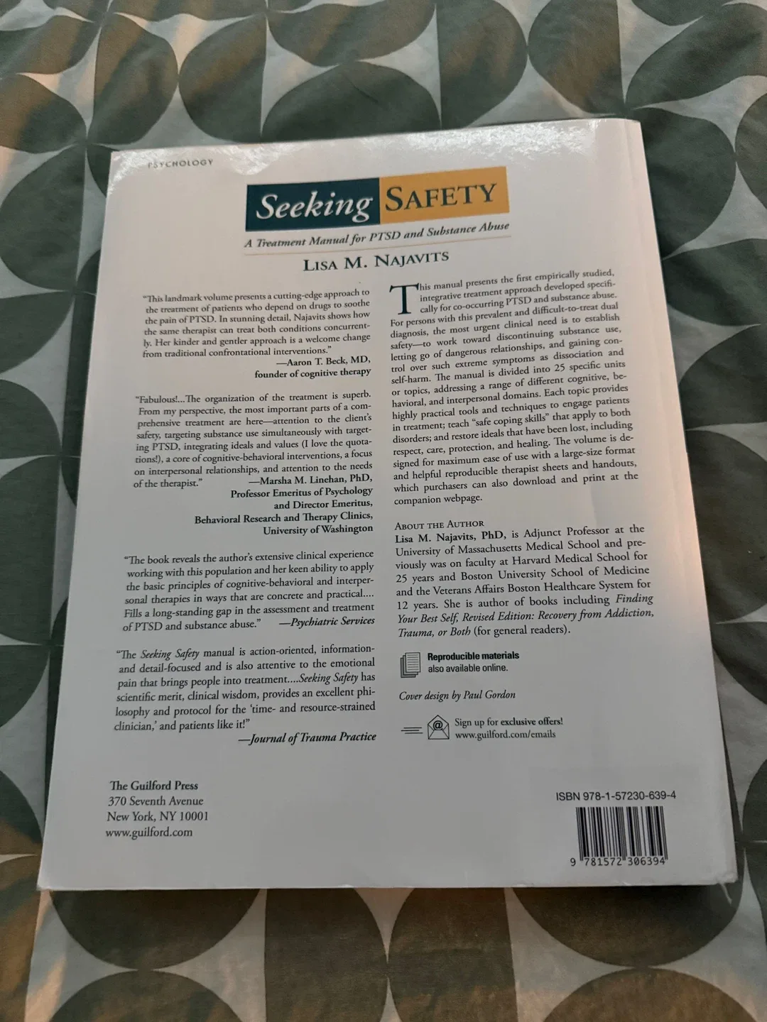 Seeking Safety: PTSD & Substance Abuse Treatment Manual image indicator(3)