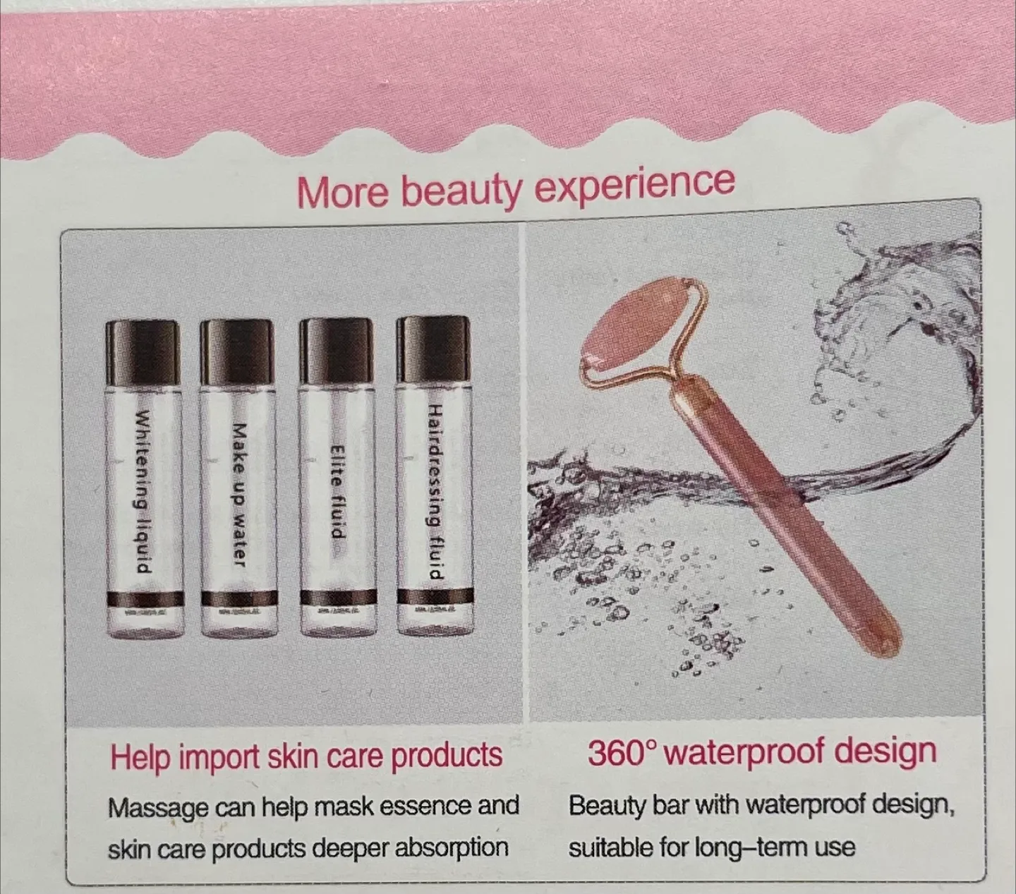 Rose Quartz Facial Roller Set image indicator(9)