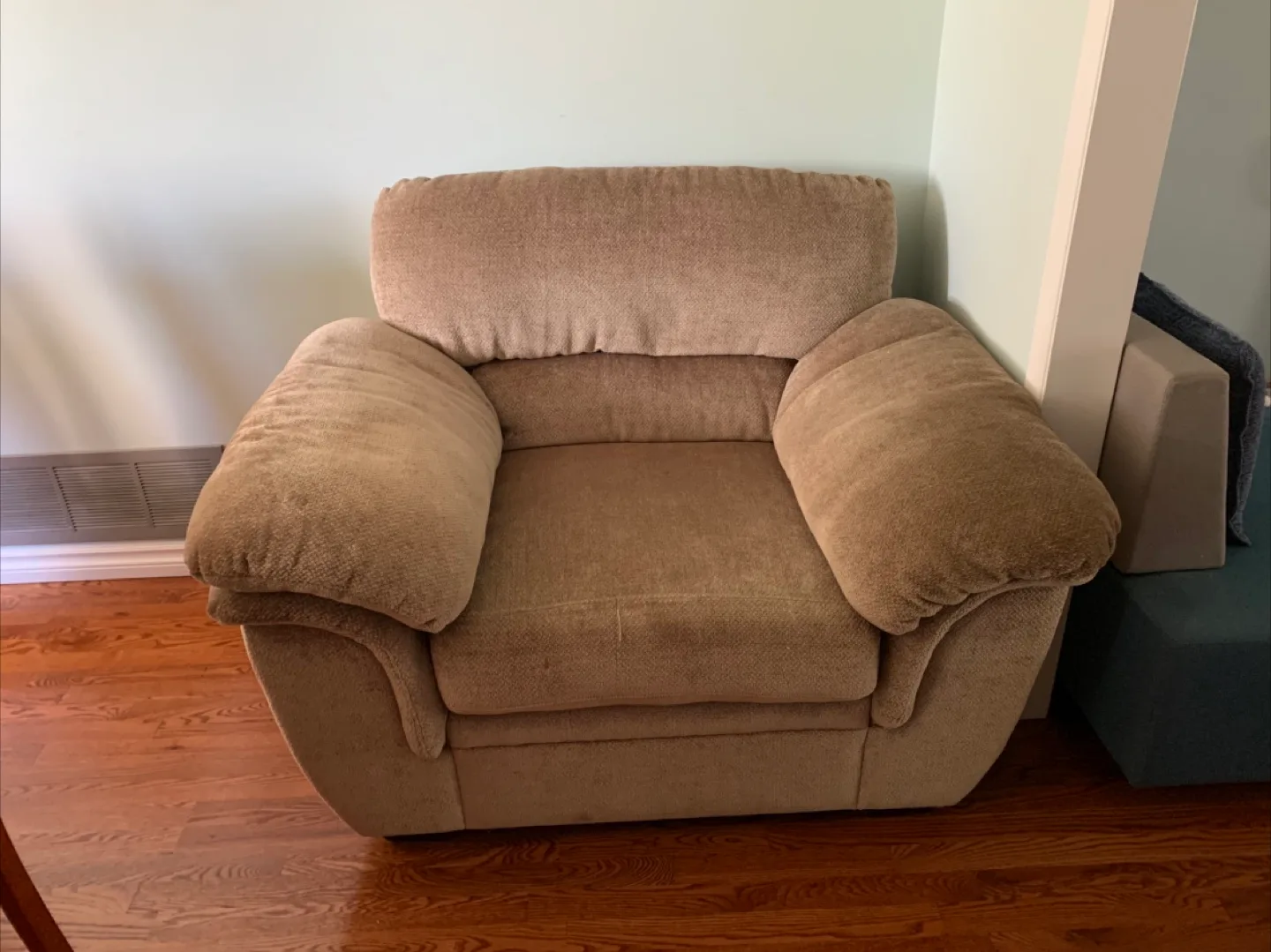 1 seater sofa - Comfortable Beige Armchair image indicator(2)