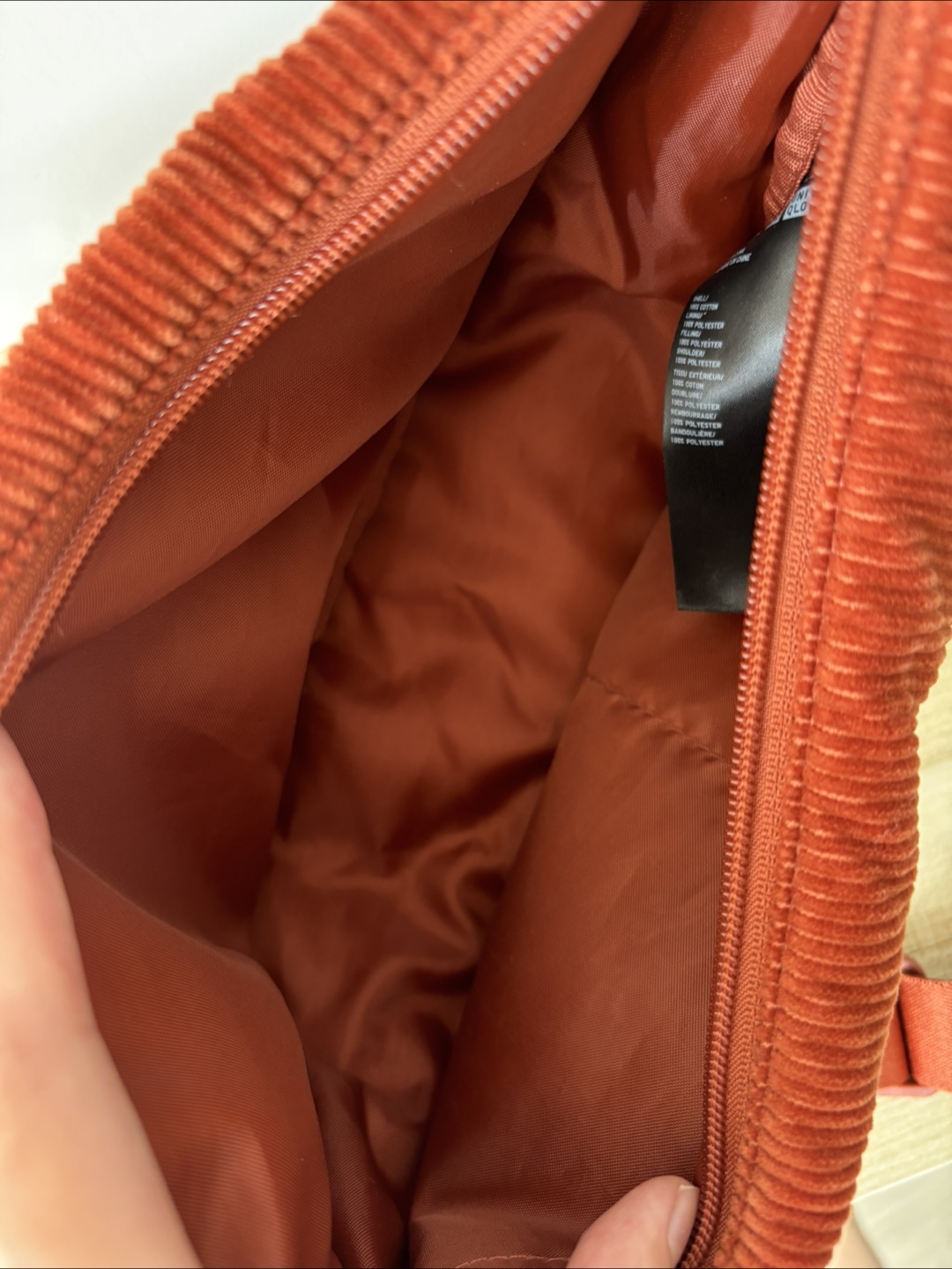 Uniqlo Round Mini Shoulder Bag - Orange - photo 3