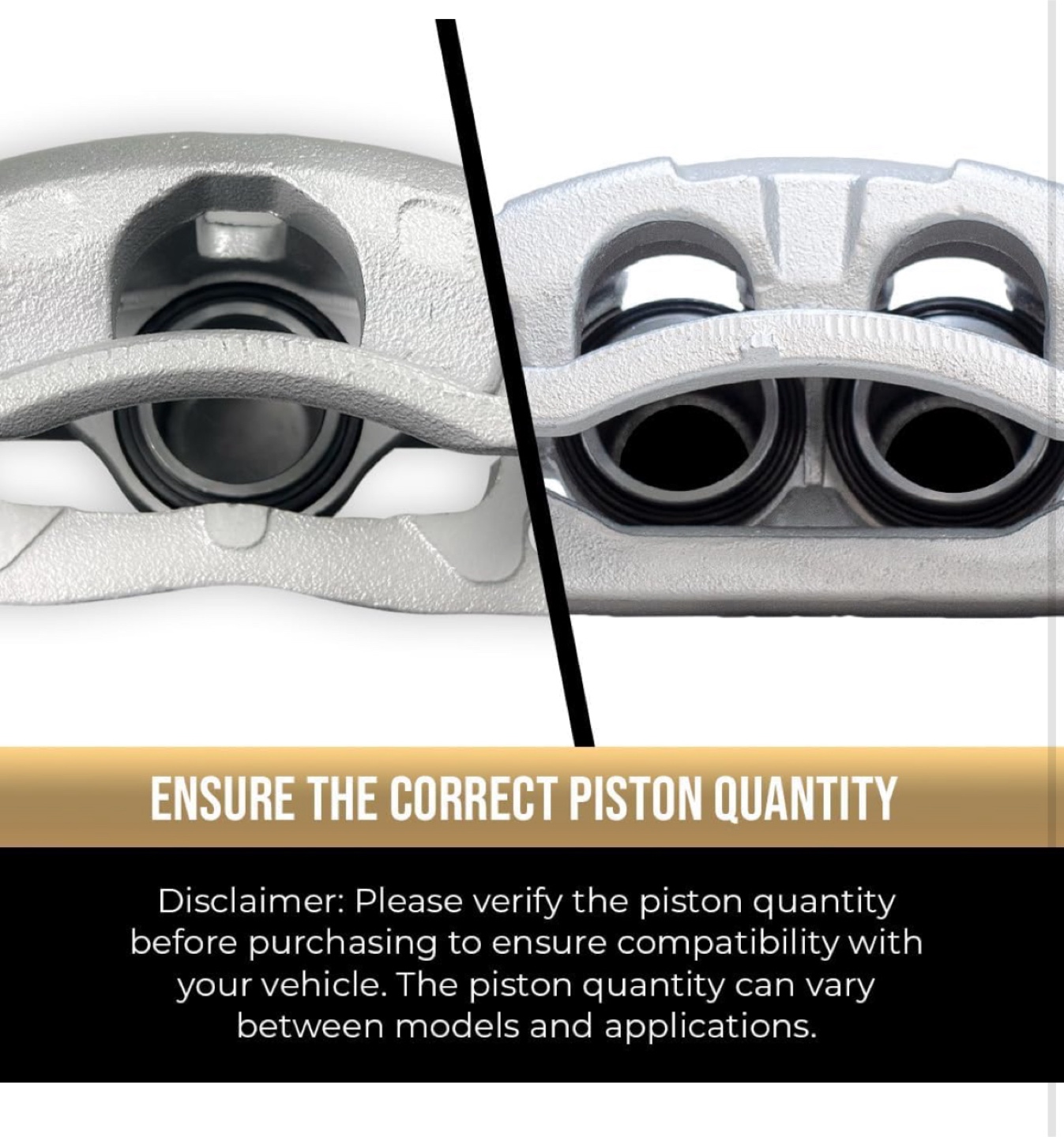 Set front brake  callipers left and right - photo 3