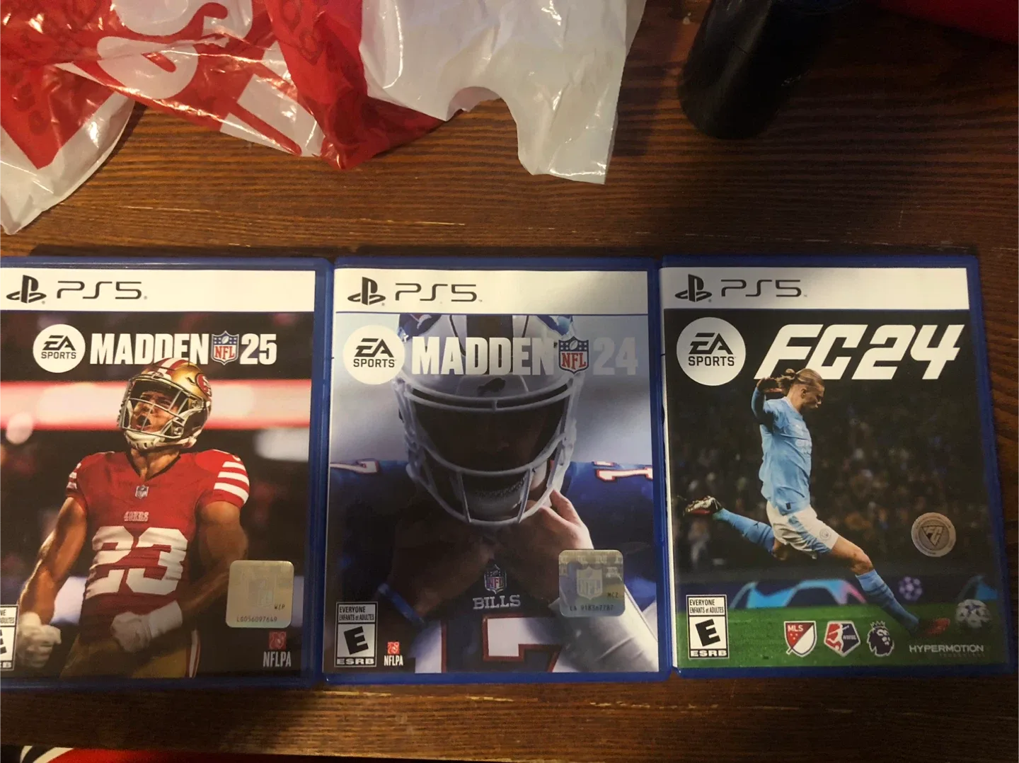Madden 25, Madden 24, FC24 PS5 thumbnail