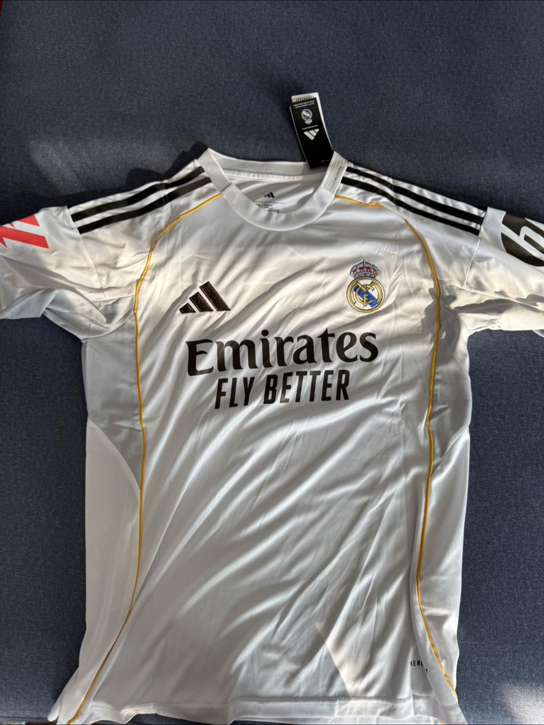 Adidas Real Madrid Mbappe #9 Jersey - Size M