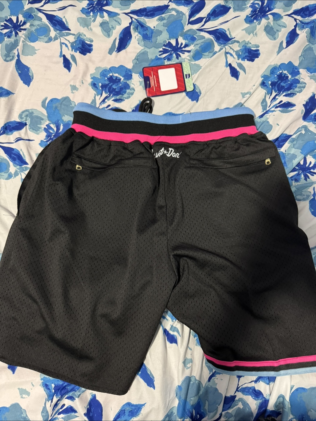 Just Don Miami Heat Shorts, Size Unknown - photo 2