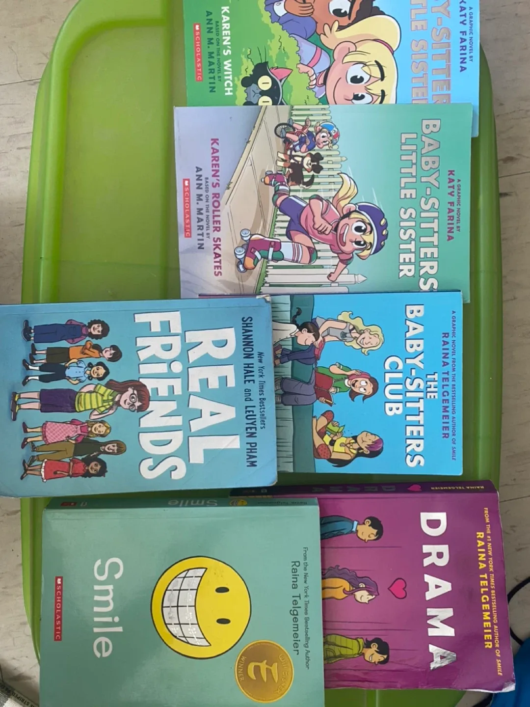 Graphic Novels: Baby-Sitters Club, Drama, Smile & More!