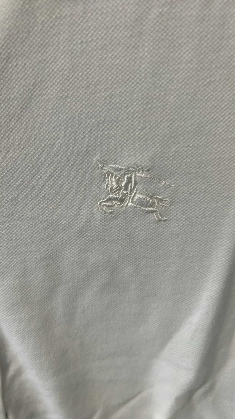 Burberry Brit White Polo Shirt - Size XS image indicator(2)