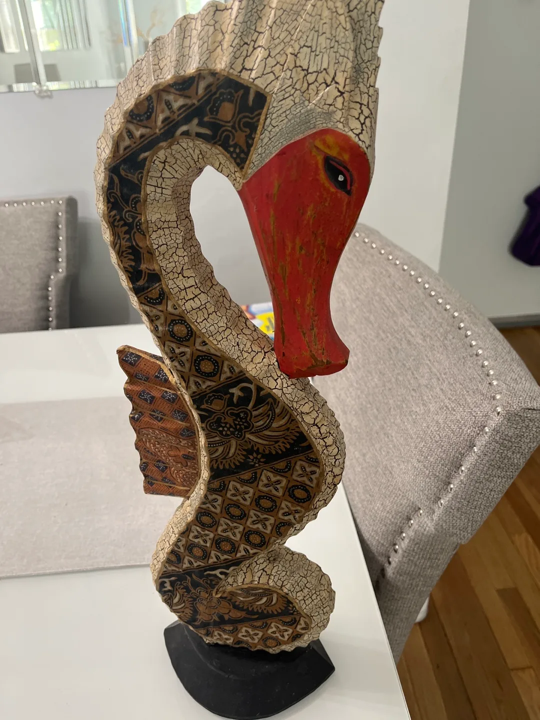 Wooden Seahorse Decoration image indicator(4)