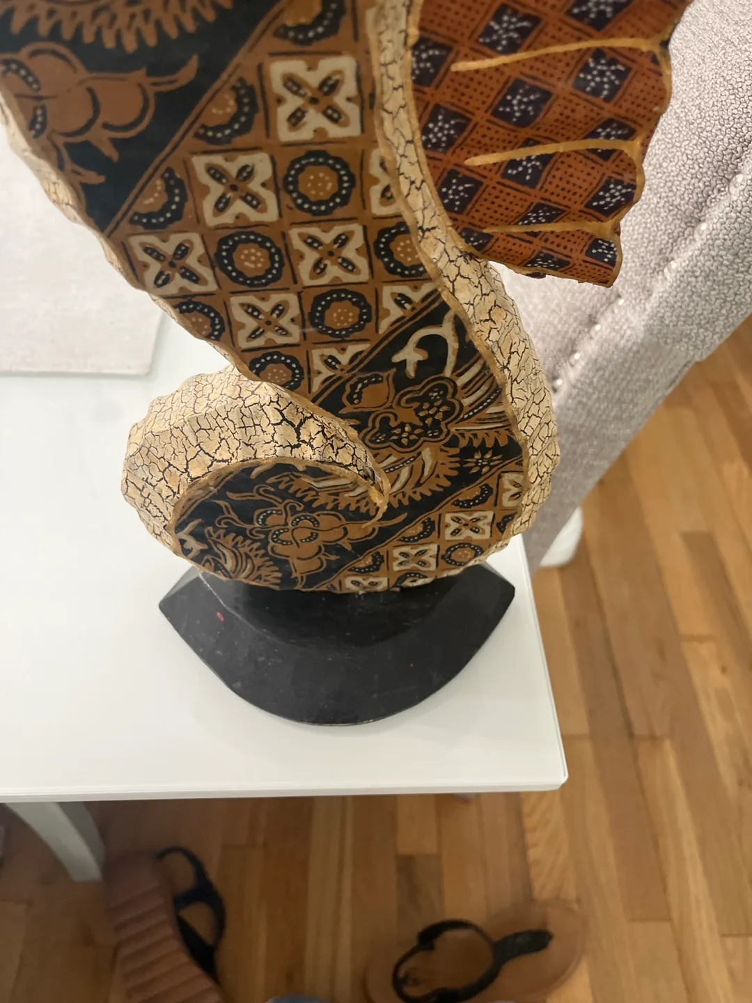 Wooden Seahorse Decoration image indicator(2)