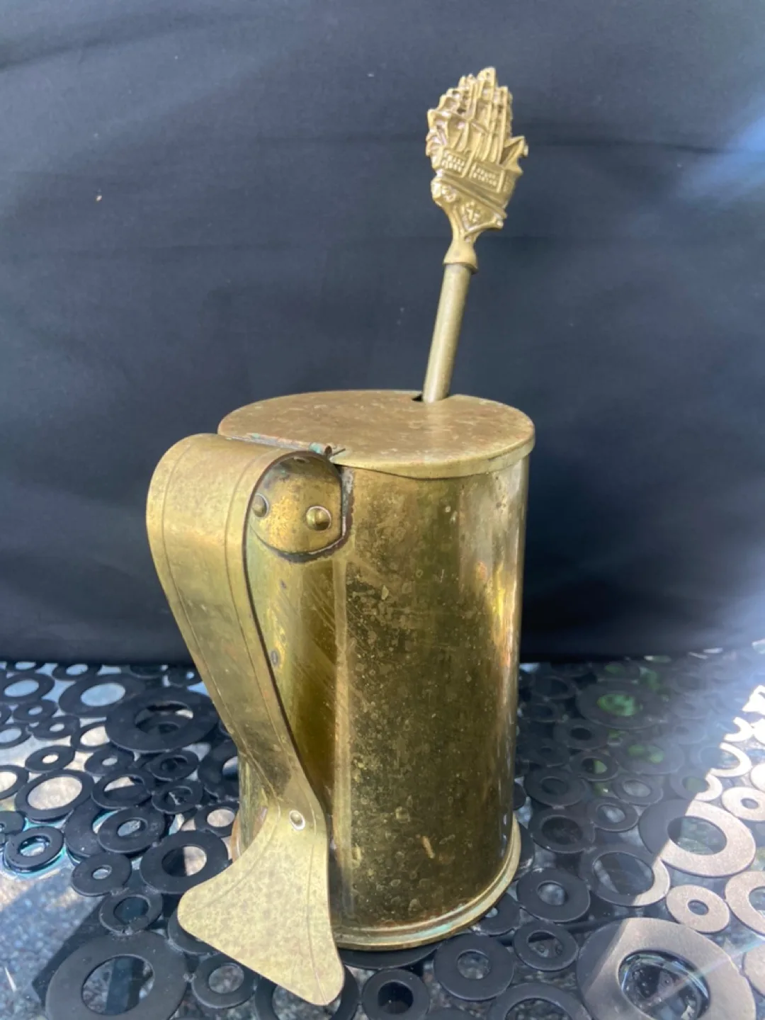 Mitchell Canada Brass Smudgepot Firestarter image indicator(7)