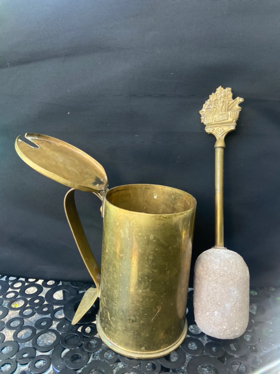 Mitchell Canada Brass Smudgepot Firestarter image indicator(10)