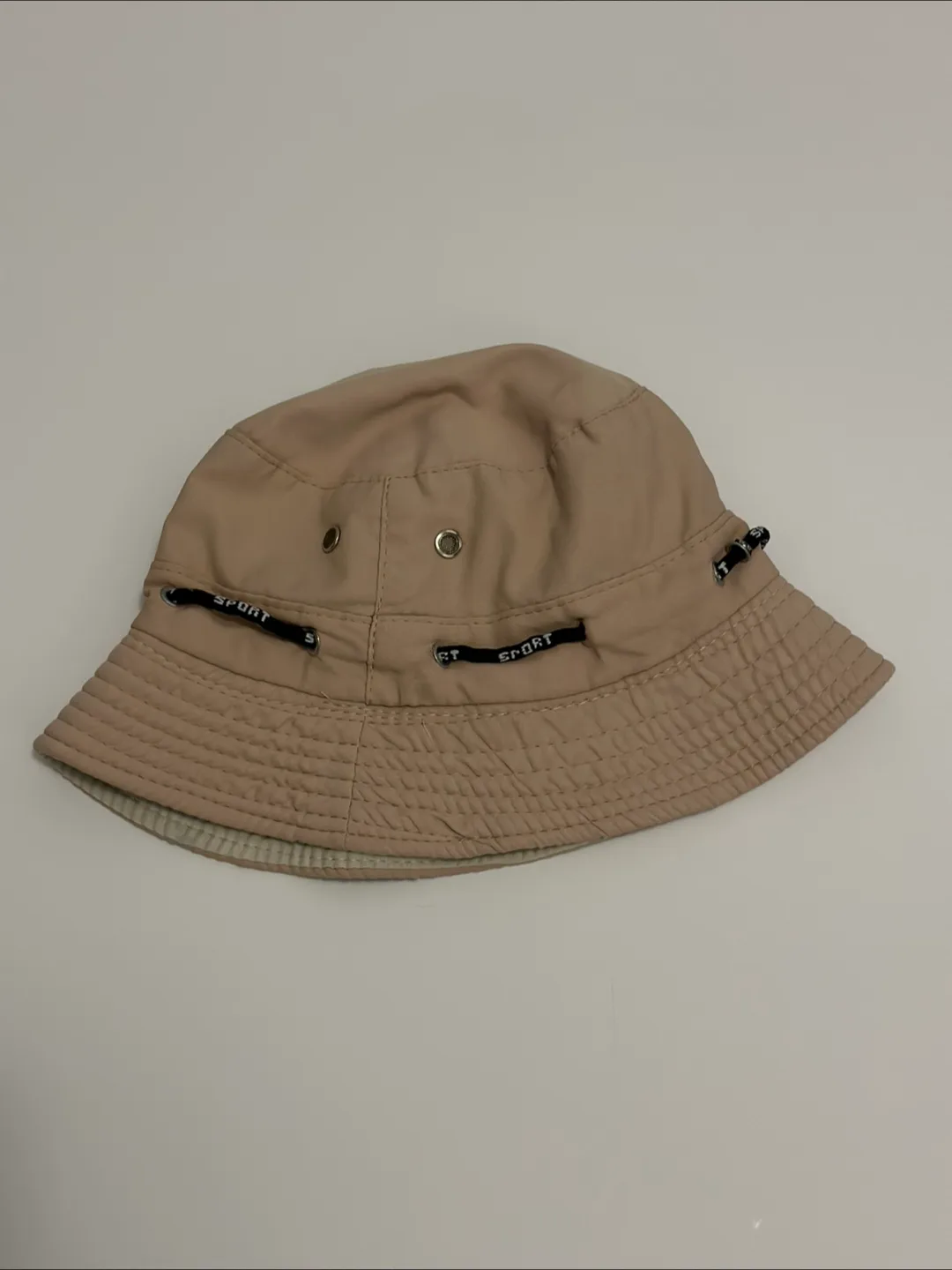 Beige Sport Bucket Hat thumbnail