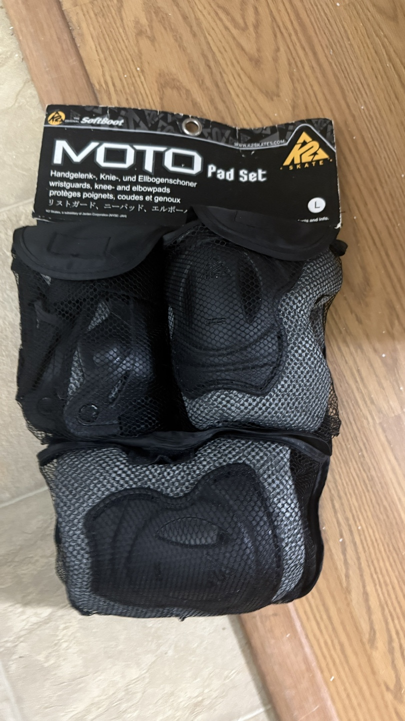 K2 Moto Pad Set - Elbow, Knee, Wrist - Size L - photo 2