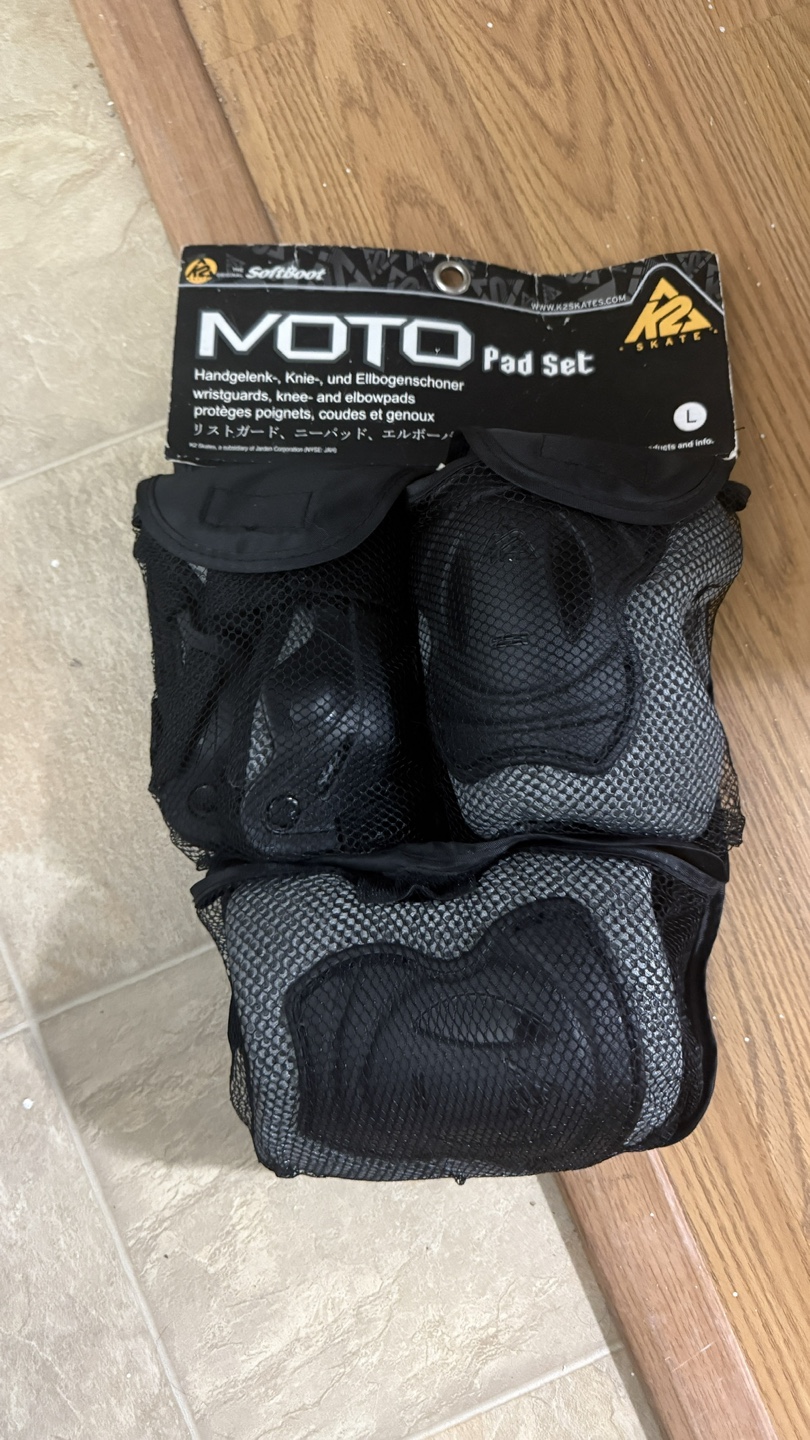 K2 Moto Pad Set - Elbow, Knee, Wrist - Size L