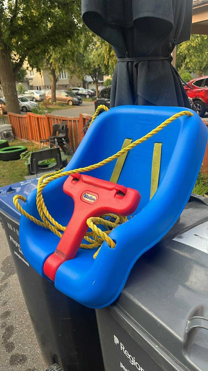 Little Tikes Blue & Red Swing