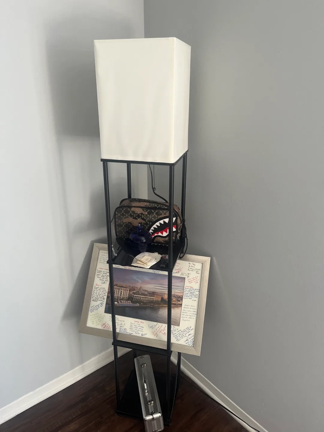 Floor Lamp with Shelves thumbnail