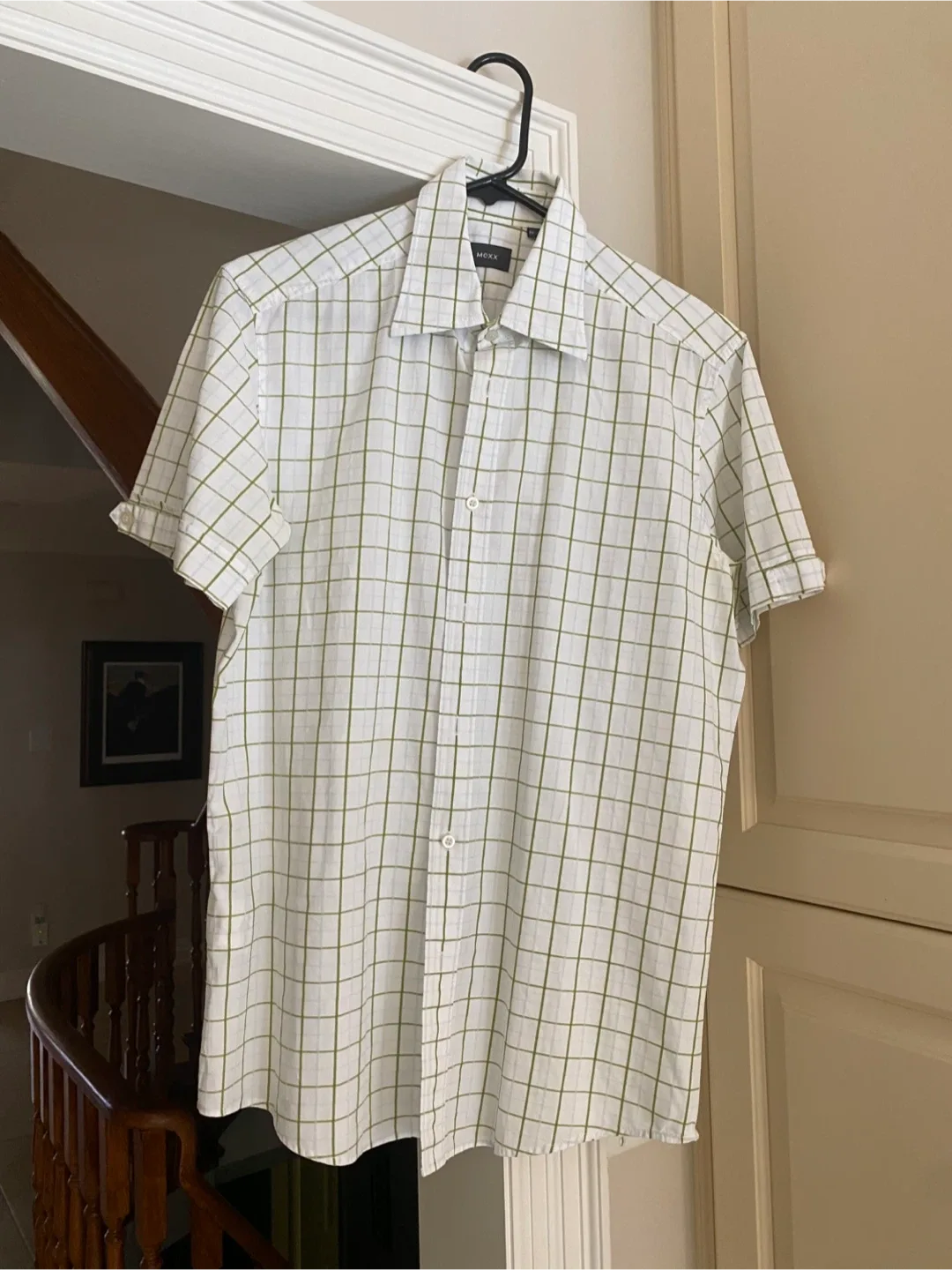 MEXX White & Green Checkered Shirt image indicator(2)