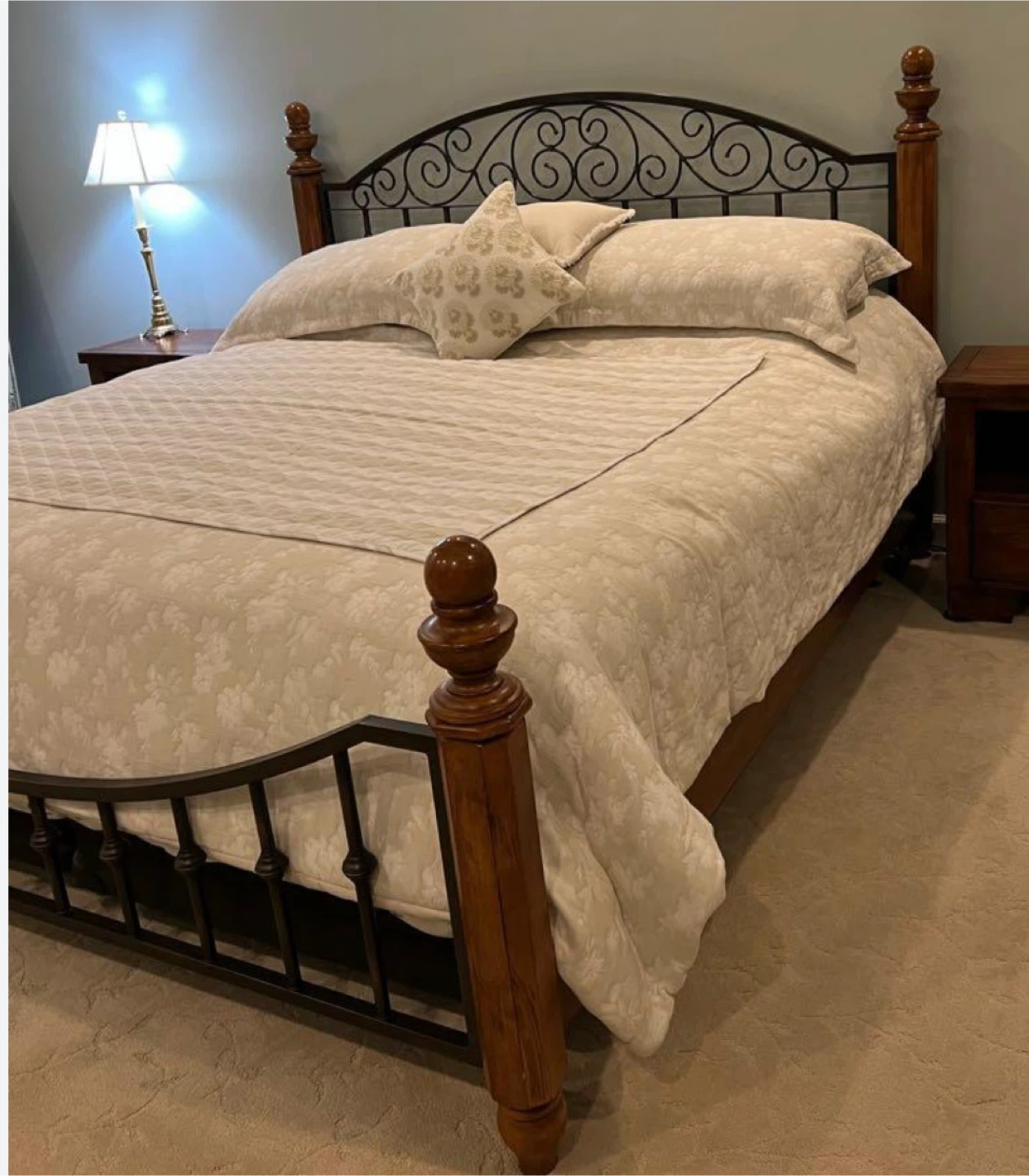 King bed frame