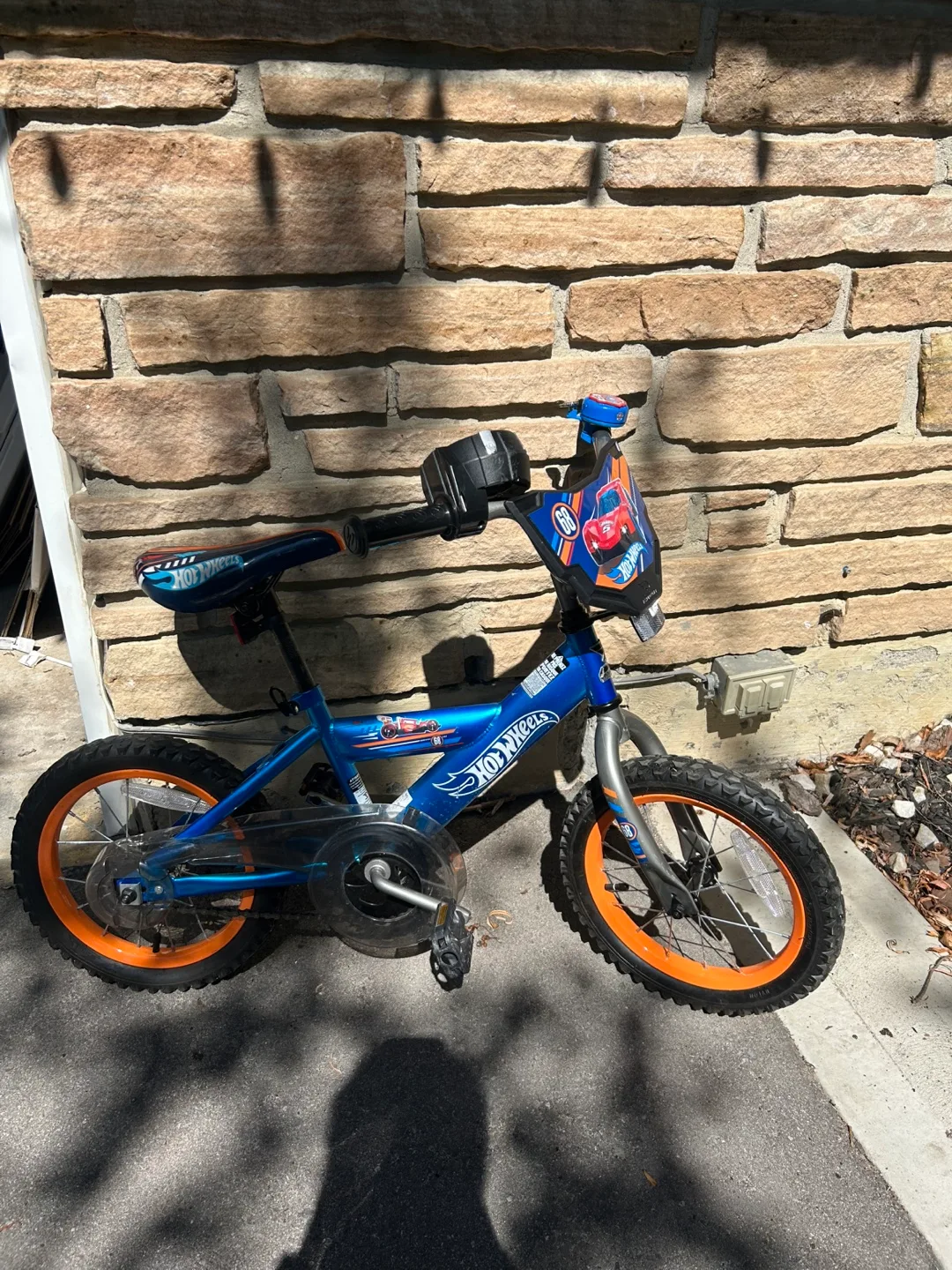 Hot Wheels Kids' Bike - Blue & Orange thumbnail