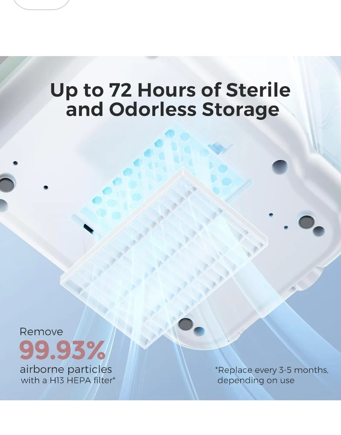 Momcozy Bottle Washer Sterilizer and Dryer image indicator(7)