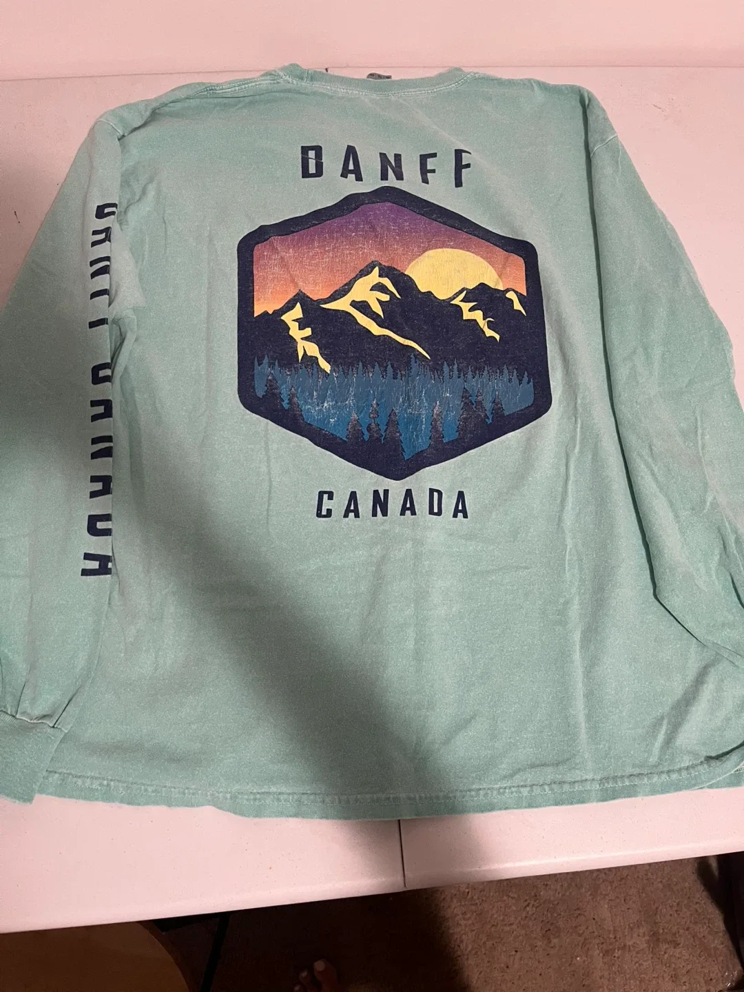 Gildan Banff Canada Long Sleeve Shirt - XL thumbnail