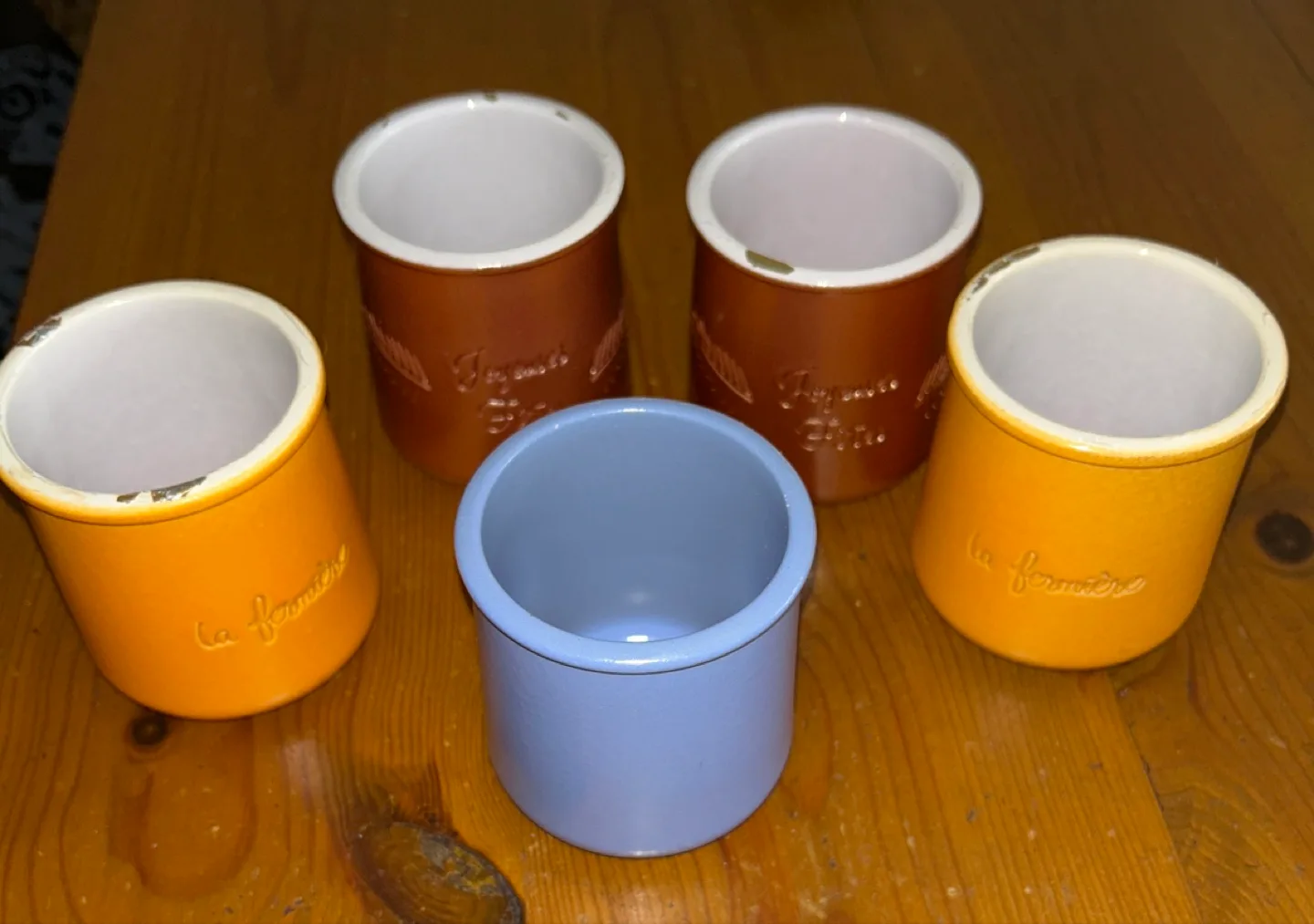 La Fermière Yogurt Pots - Set of 5 thumbnail