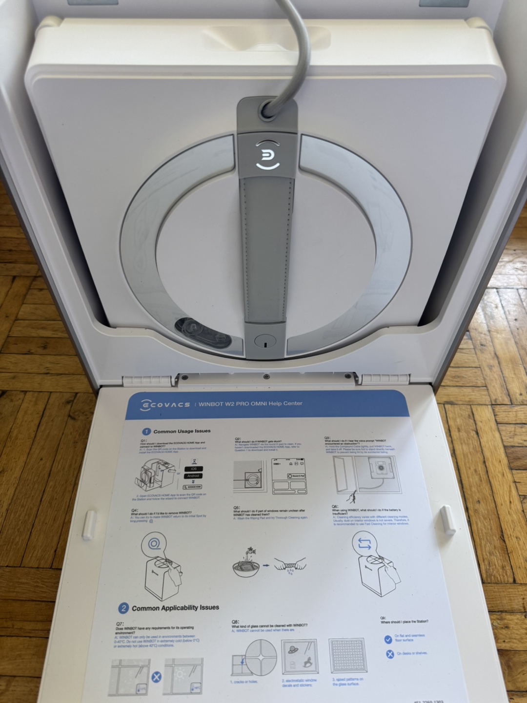 ECOVACS WINBOT W2 PRO OMNI Window Cleaning Robot - photo 4