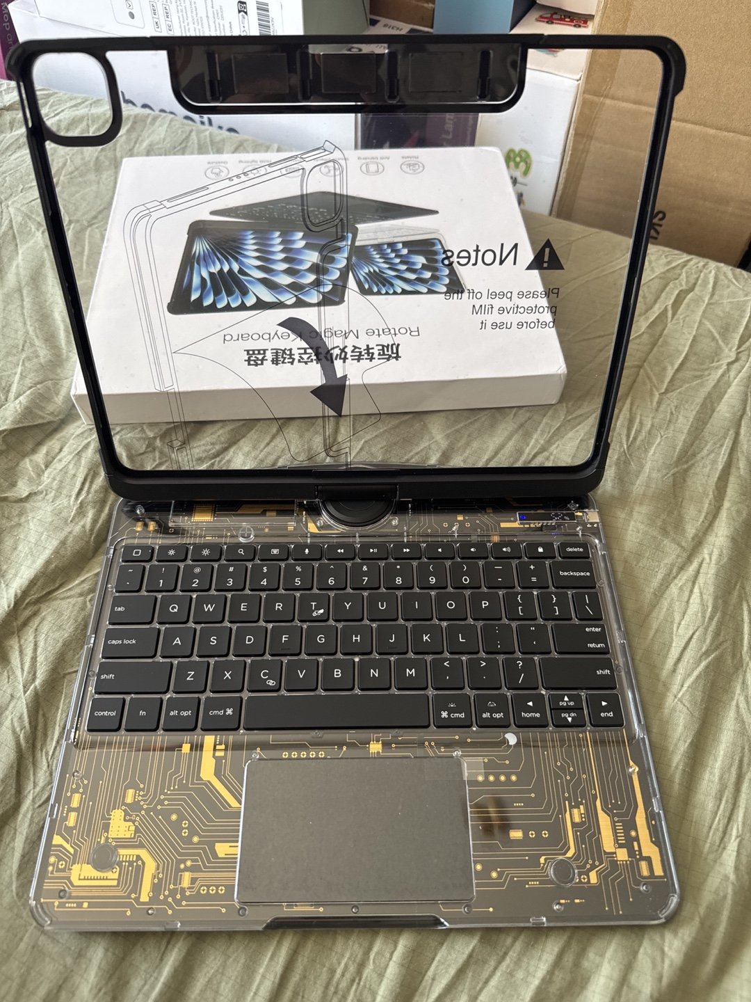 iFacemall Rotate Magic Keyboard for iPad - photo 4