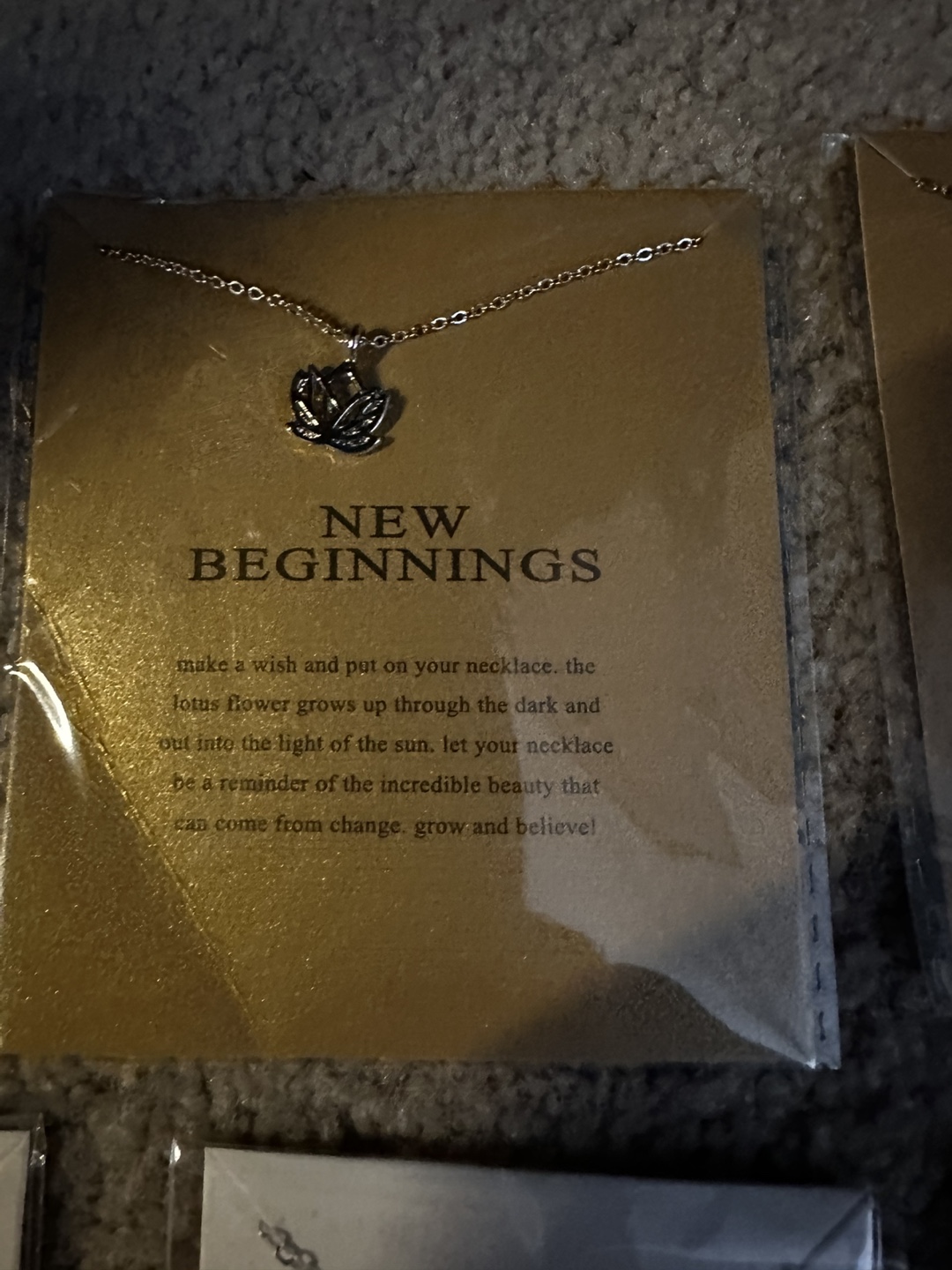 New Necklaces: New Beginnings, Karma, Balance, Make a Wish - photo 5