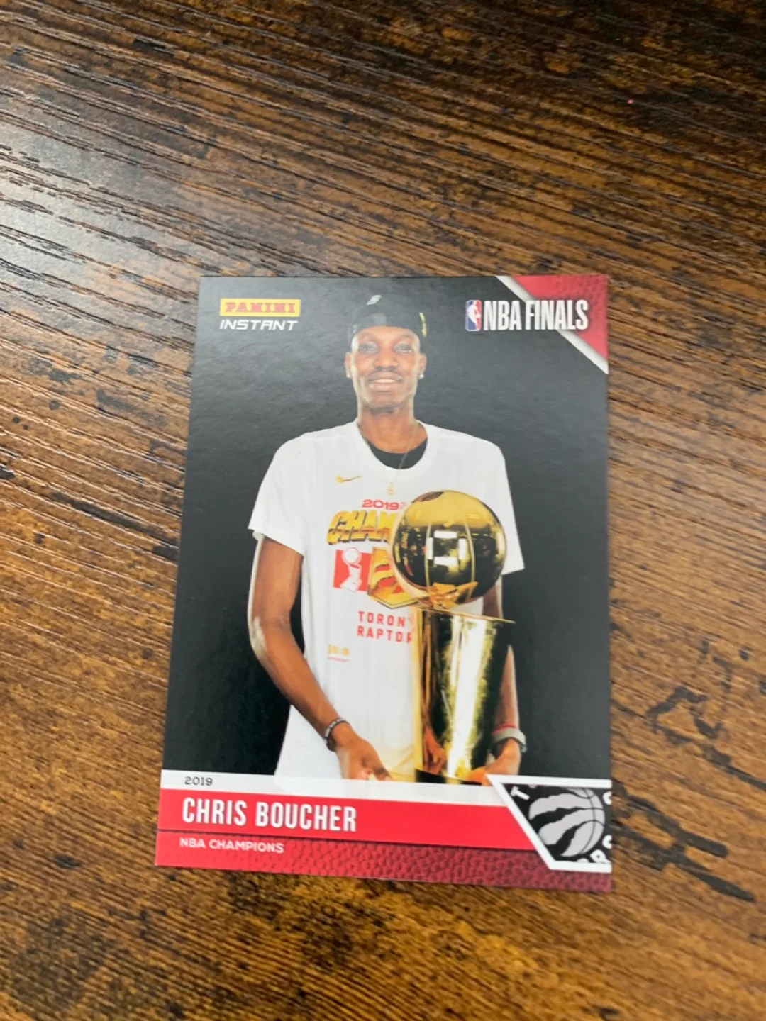 Chris Boucher NBA Finals Trading Card thumbnail