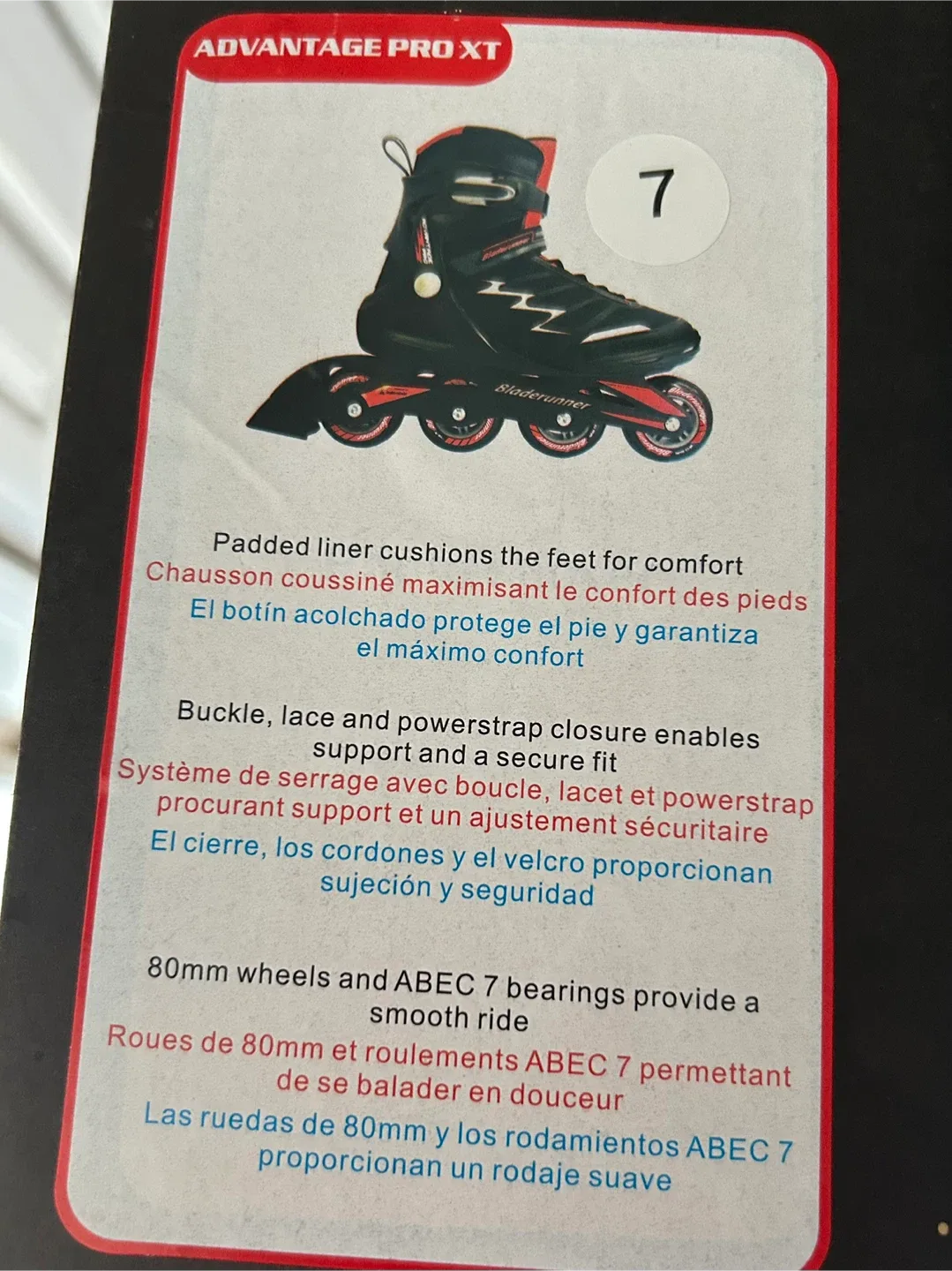 Bladerunner Advantage Pro XT Rollerblades - US 7 image indicator(7)