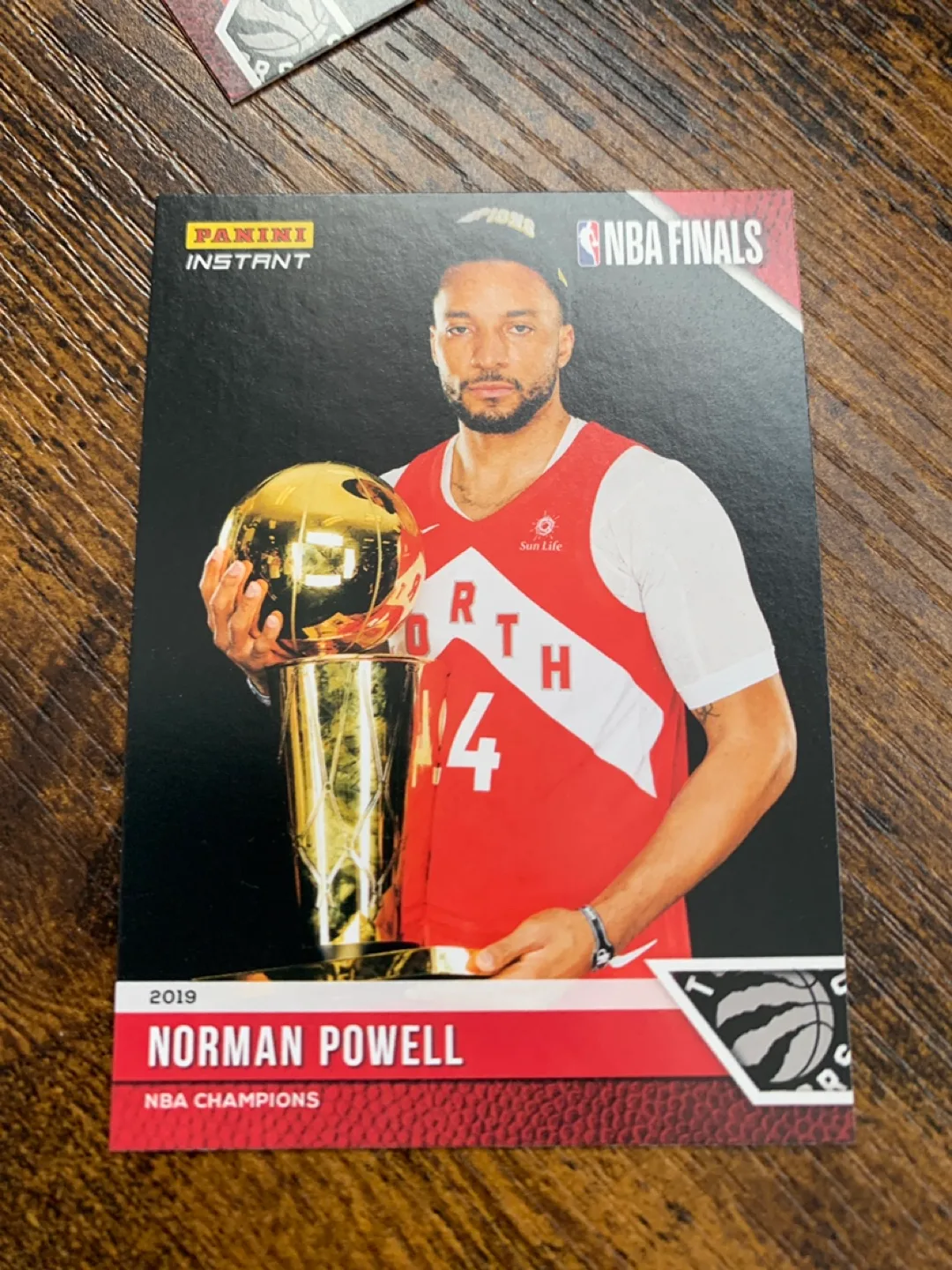 Norman Powell NBA Finals Trading Card thumbnail