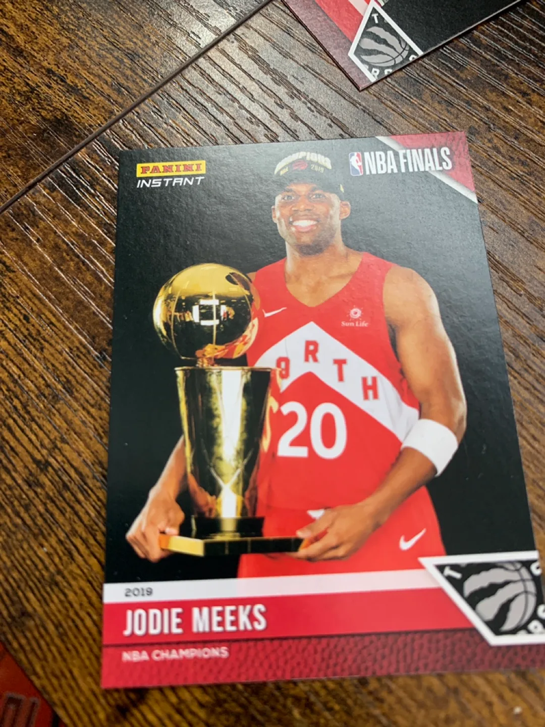 Jodie Meeks 2019 NBA Champions Card thumbnail