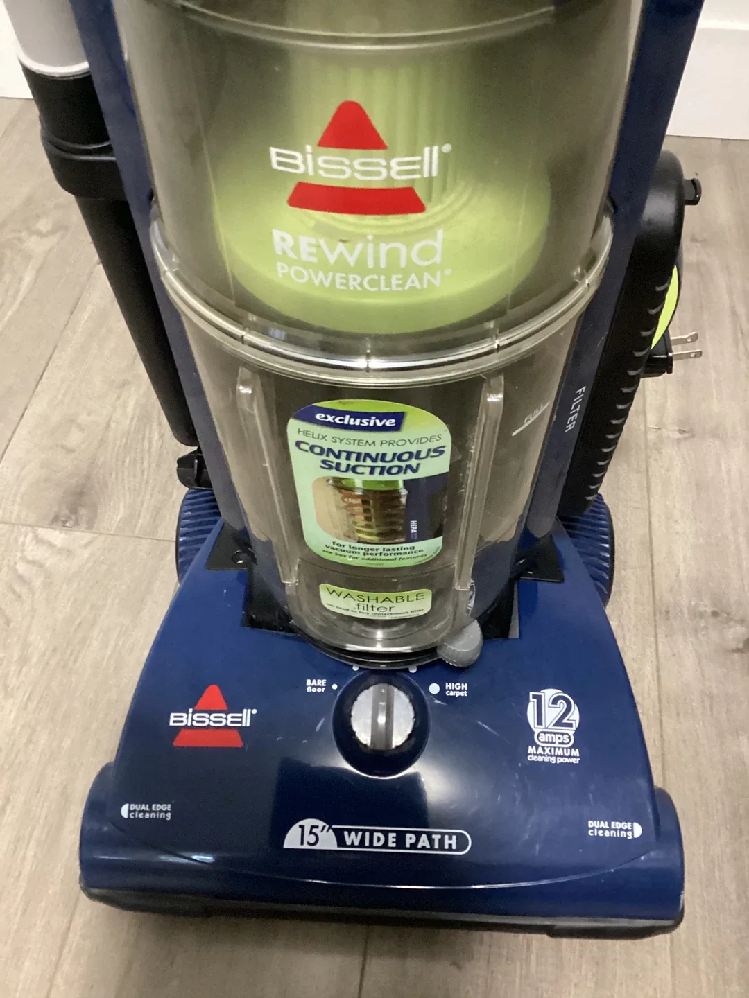 Bissell Rewind Powerclean Vacuum image indicator(5)