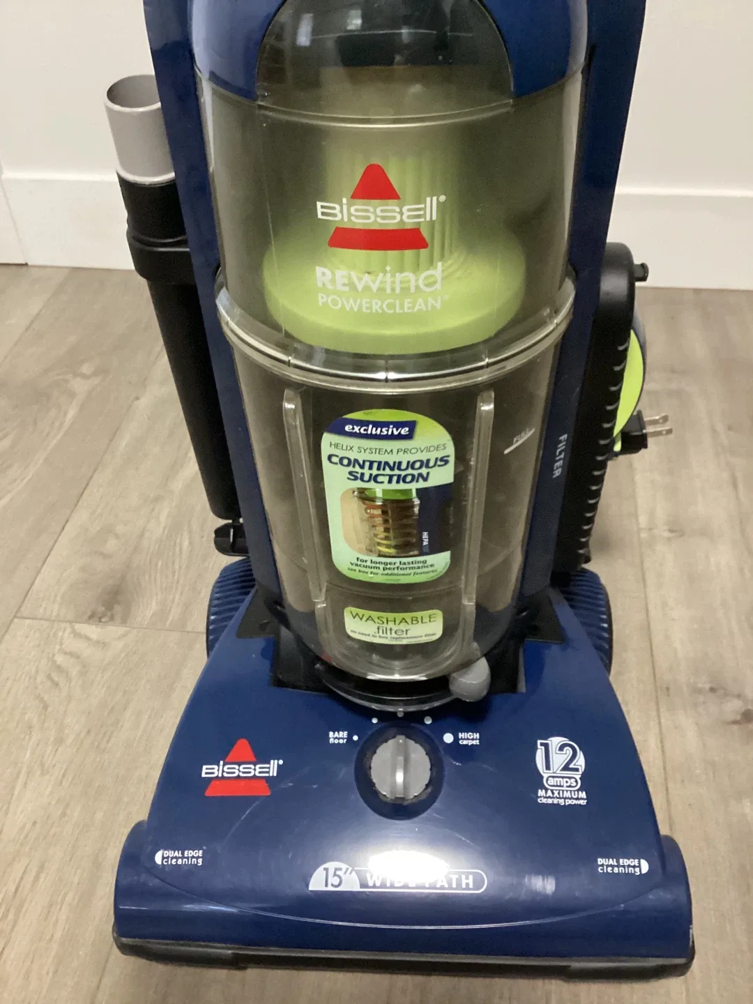 Bissell Rewind Powerclean Vacuum image indicator(3)