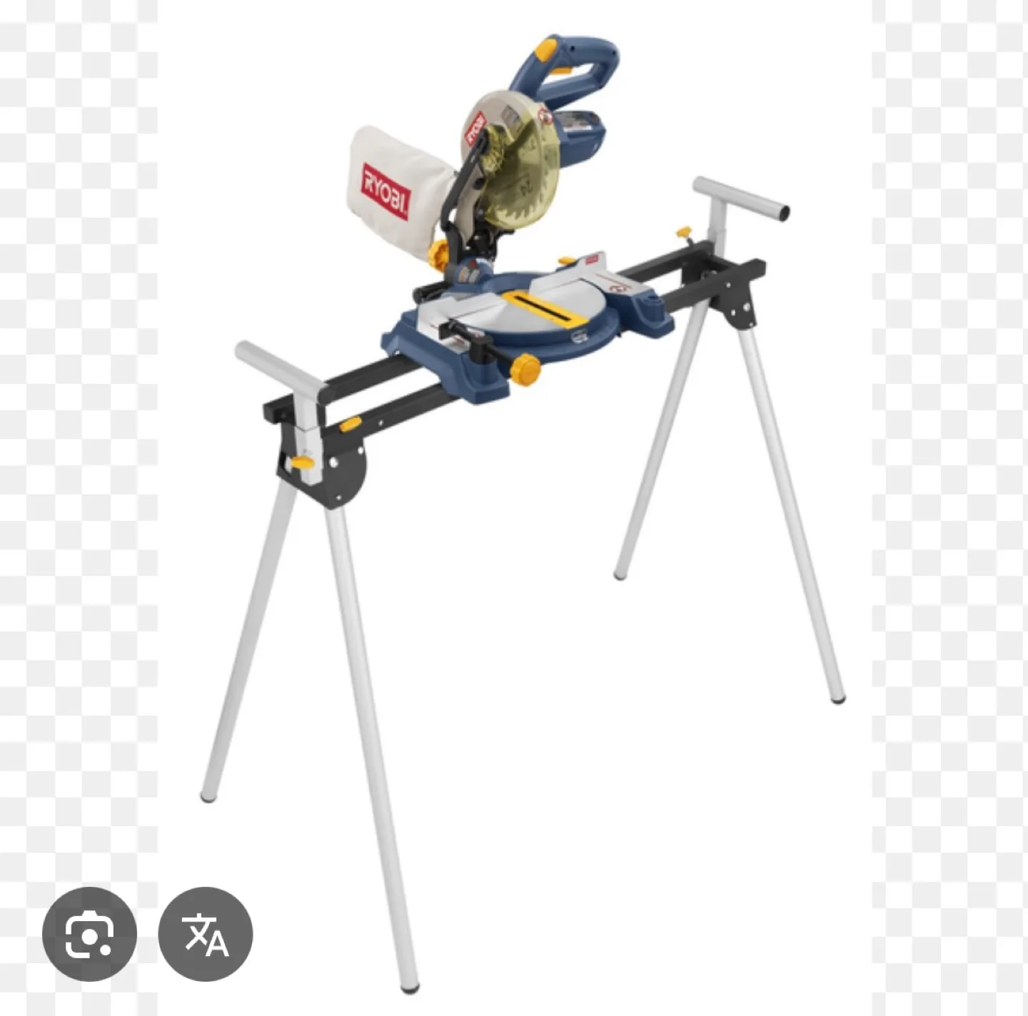 Ryobi Exactline 13 Amp Mitre Saw with Laser and stand image indicator(4)