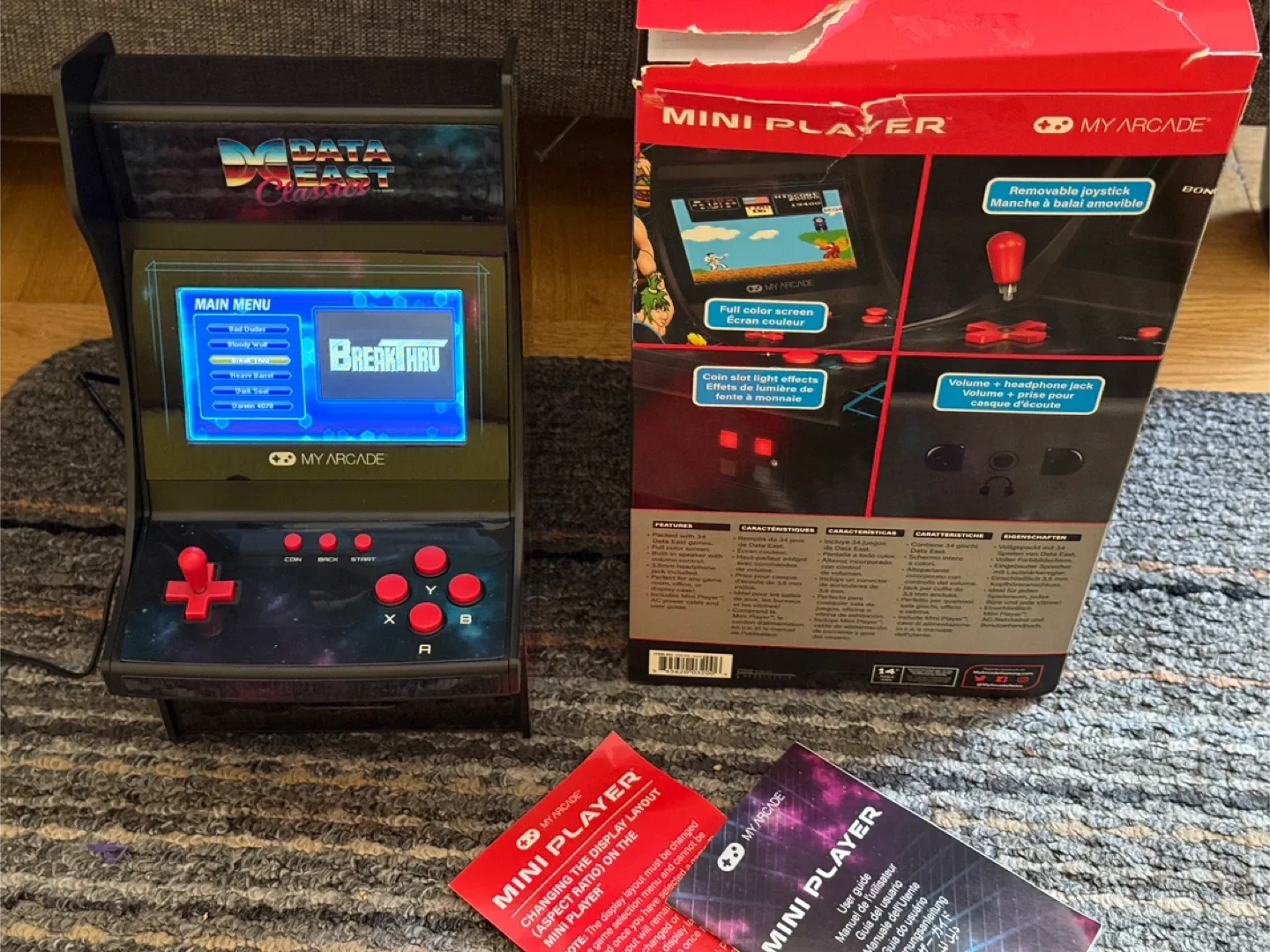 My Arcade Data East Classics Mini Player Retro Arcade image indicator(3)