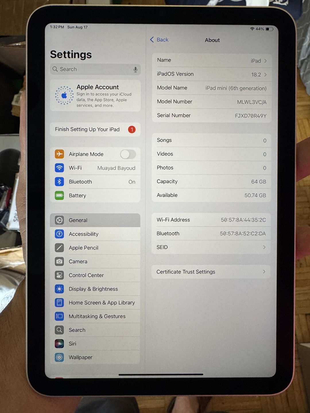 Apple iPad mini 6th Gen 64GB - photo 2