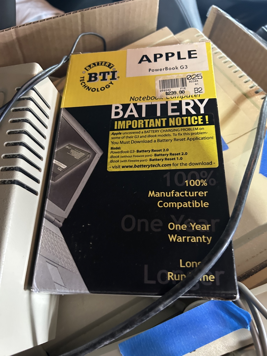 Apple PowerBook G3 Battery